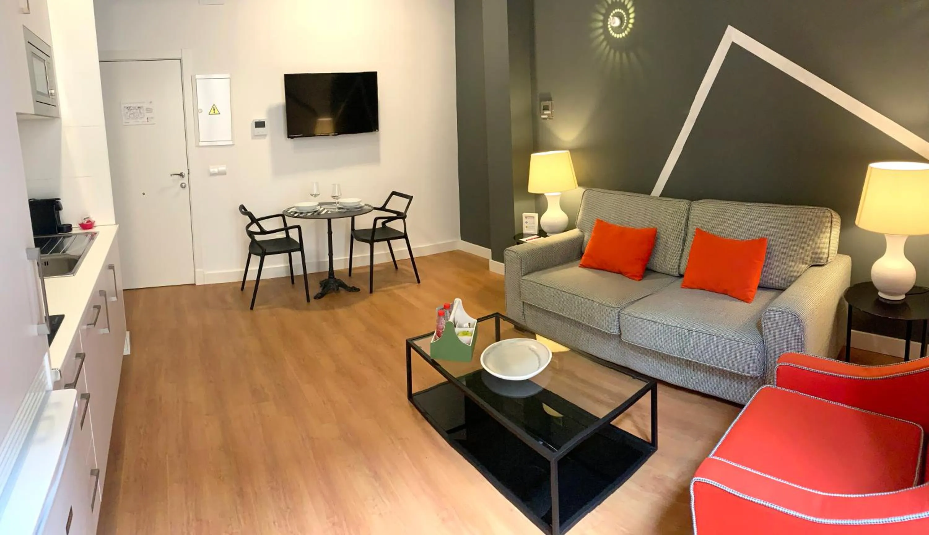 Living room in Ritual Sevilla Suites Centro