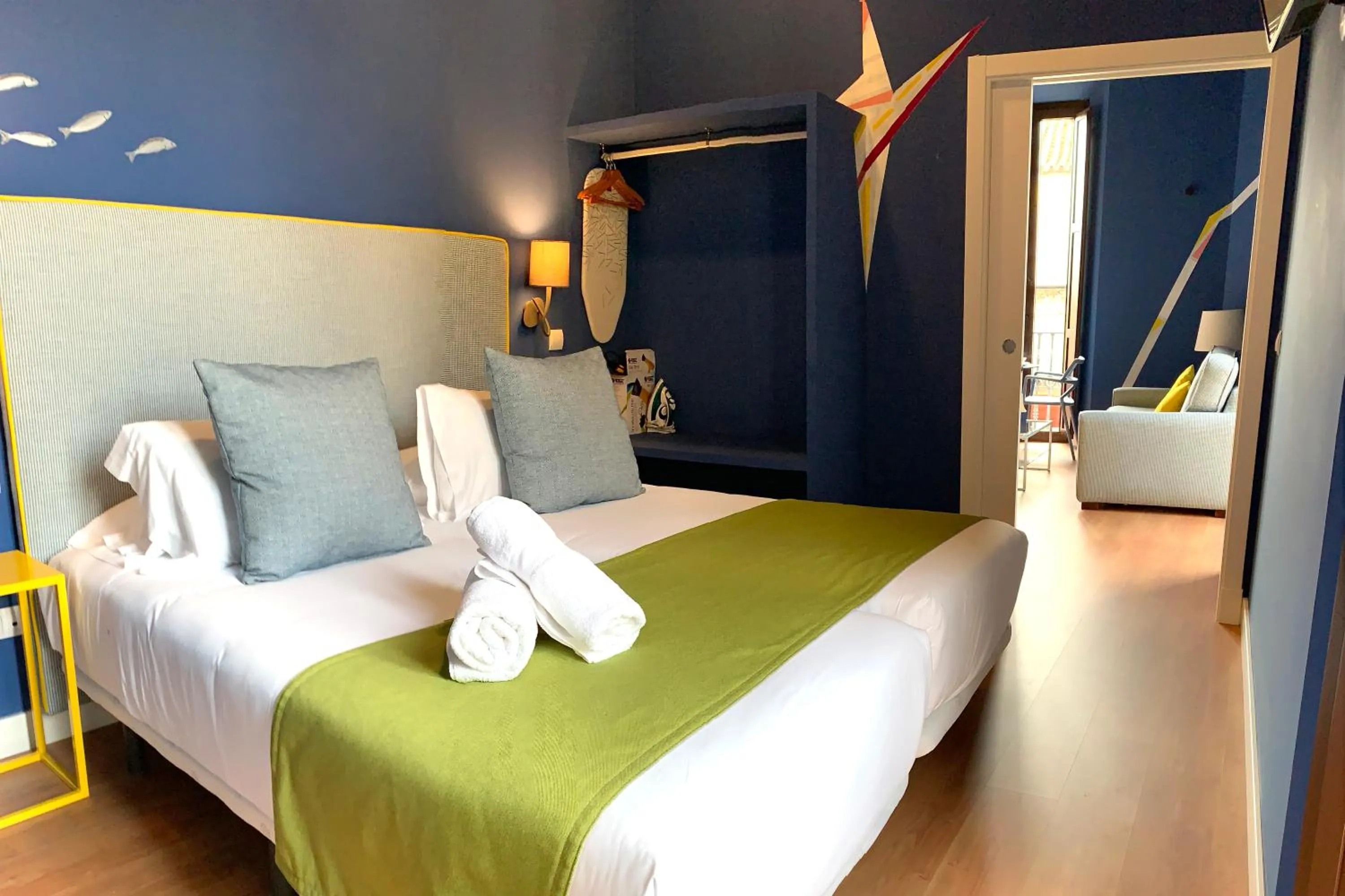 Bed in Ritual Sevilla Suites Centro