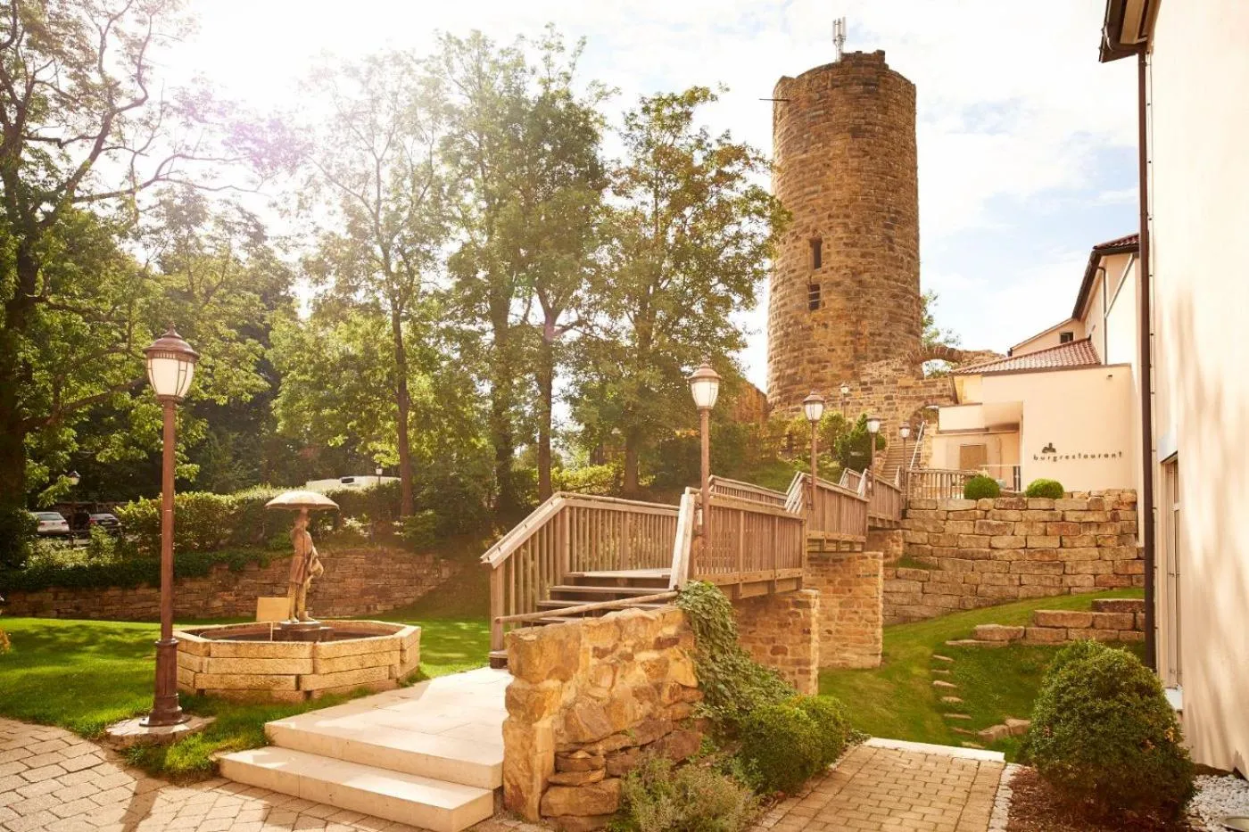 Property building in Burghotel Staufeneck