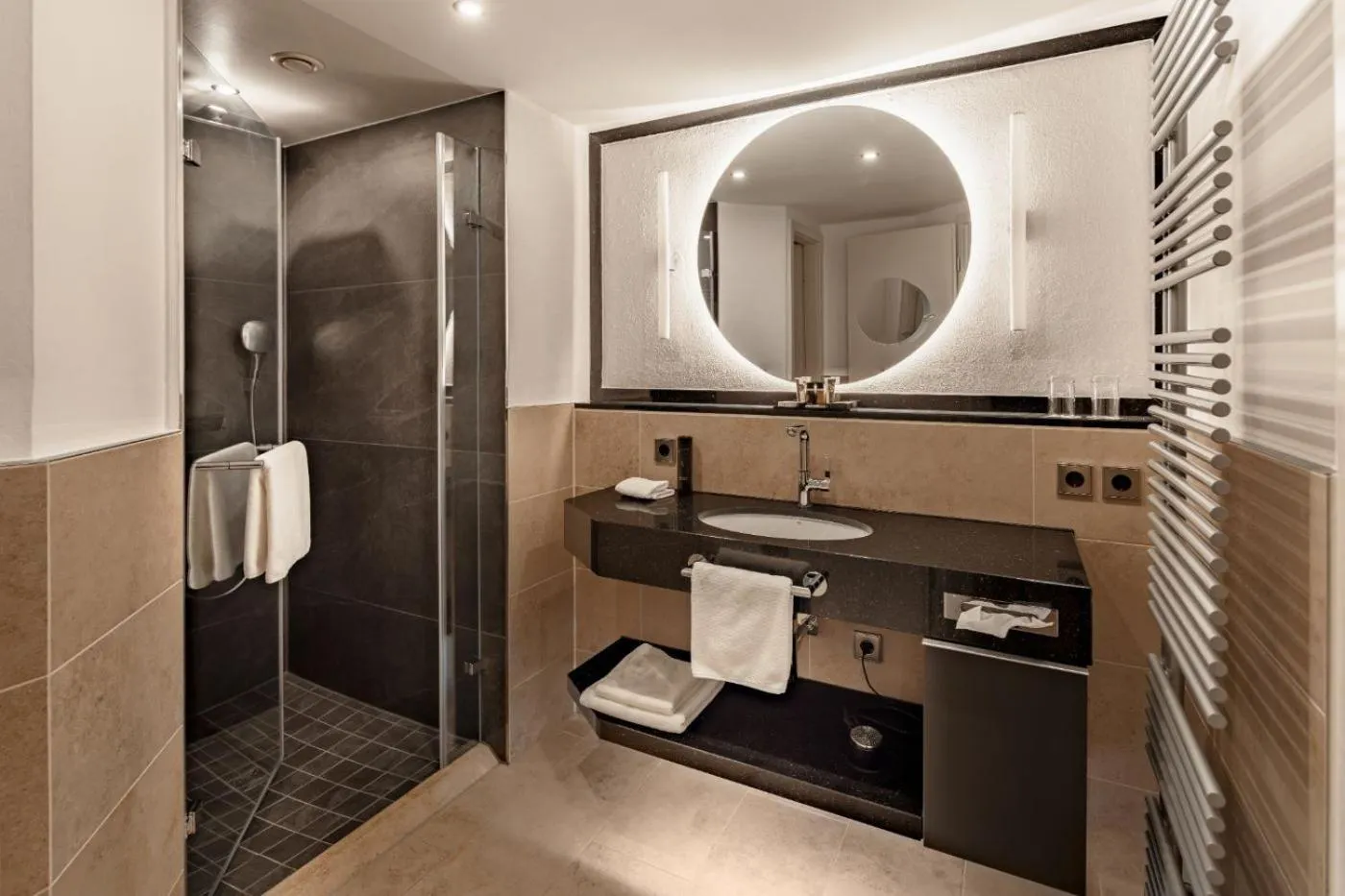 Bathroom in Burghotel Staufeneck