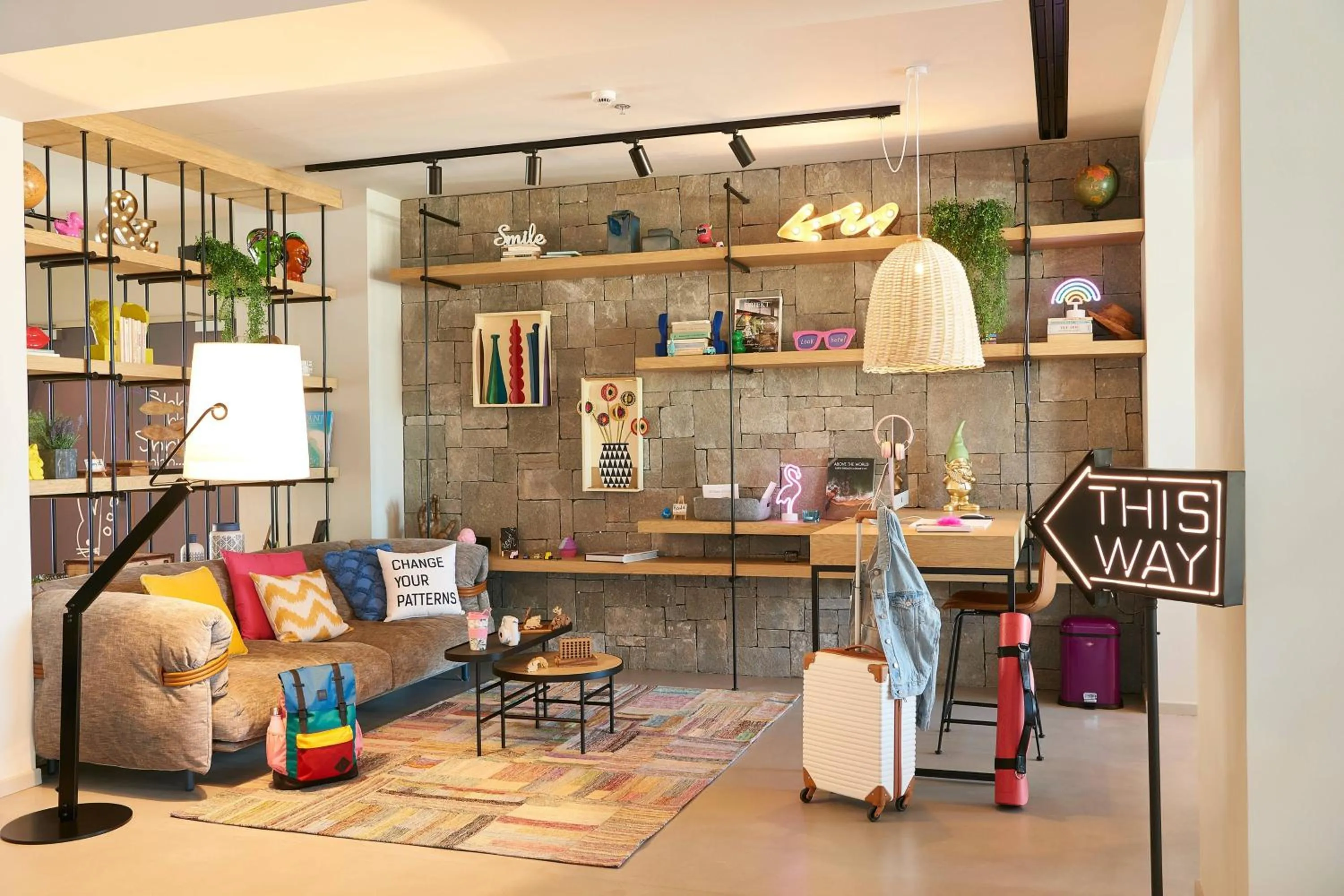 Lobby or reception in Moxy Patra Marina