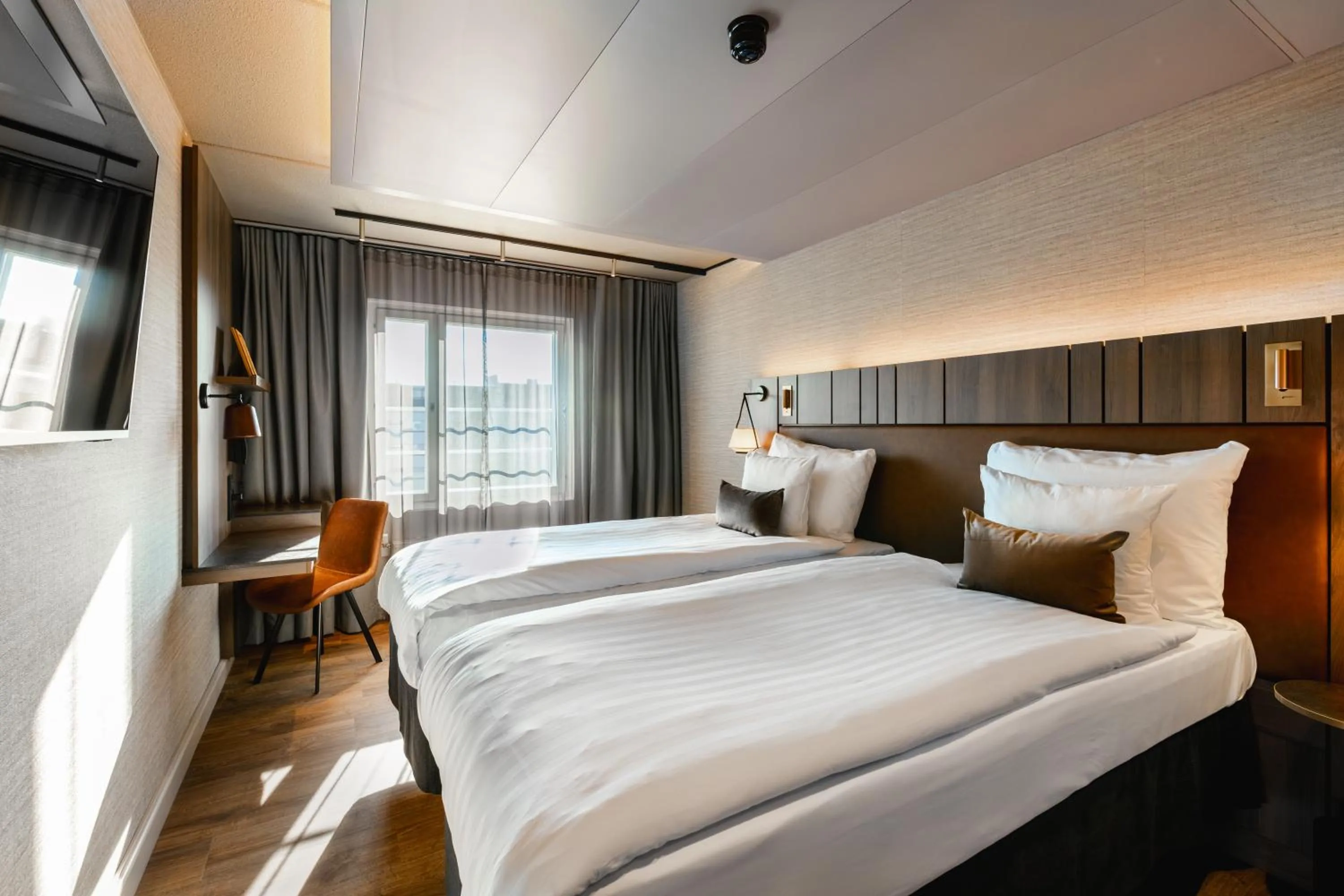 Bed in Original Sokos Hotel Vaakuna Hämeenlinna