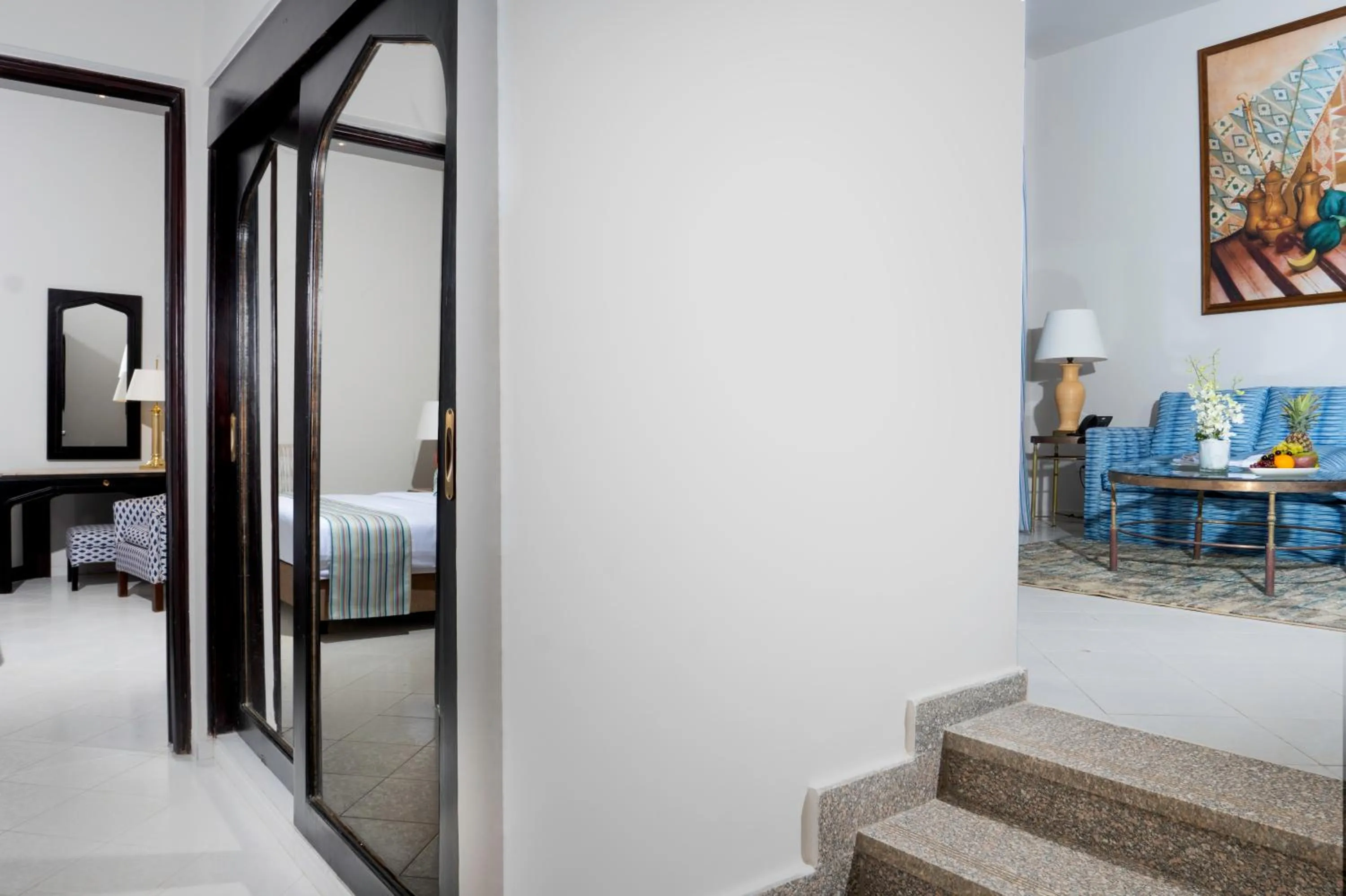 Seating area in Safir Dahab Resort