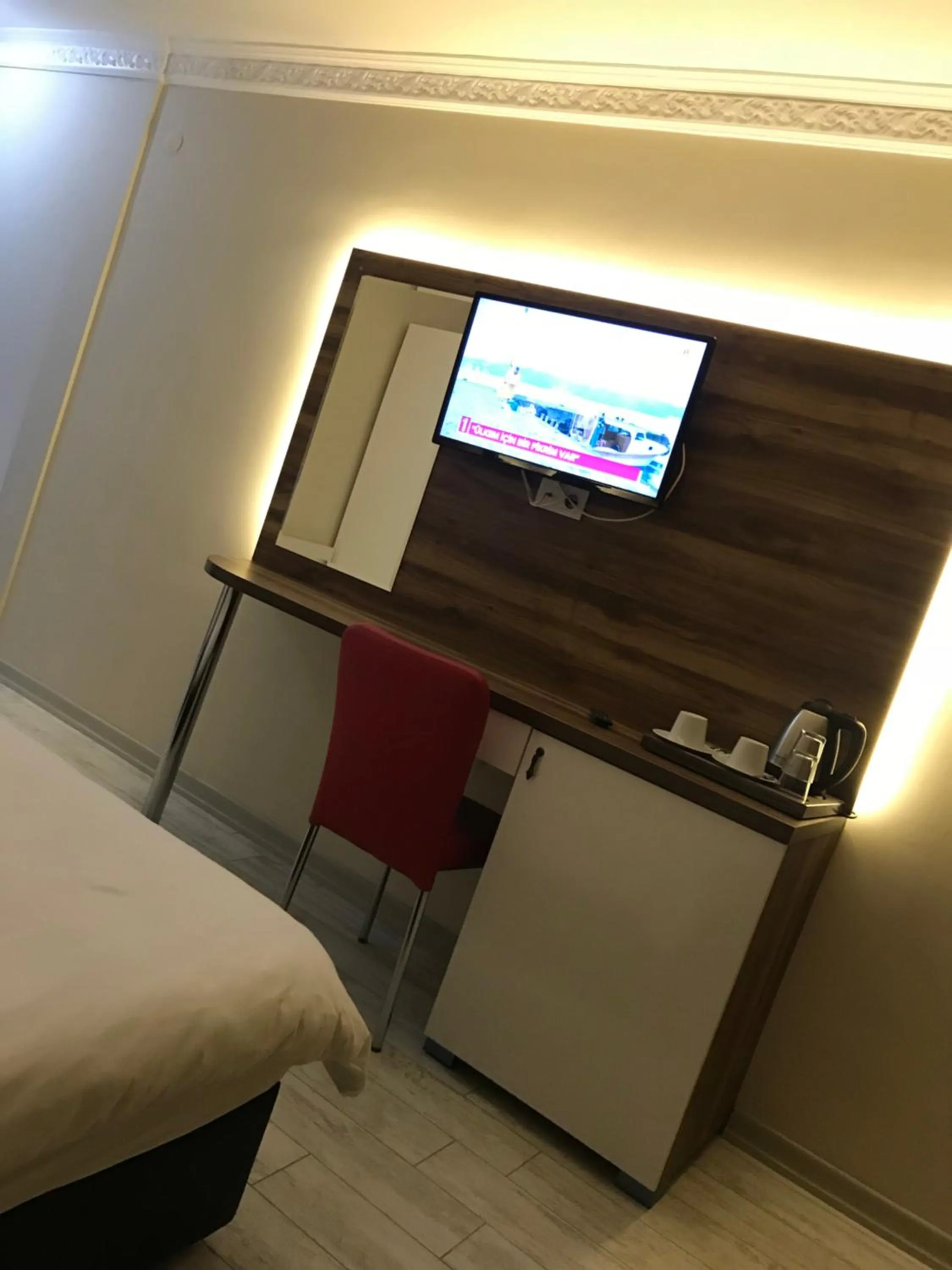 Bed in ANKARA ATLANTİK OTEL