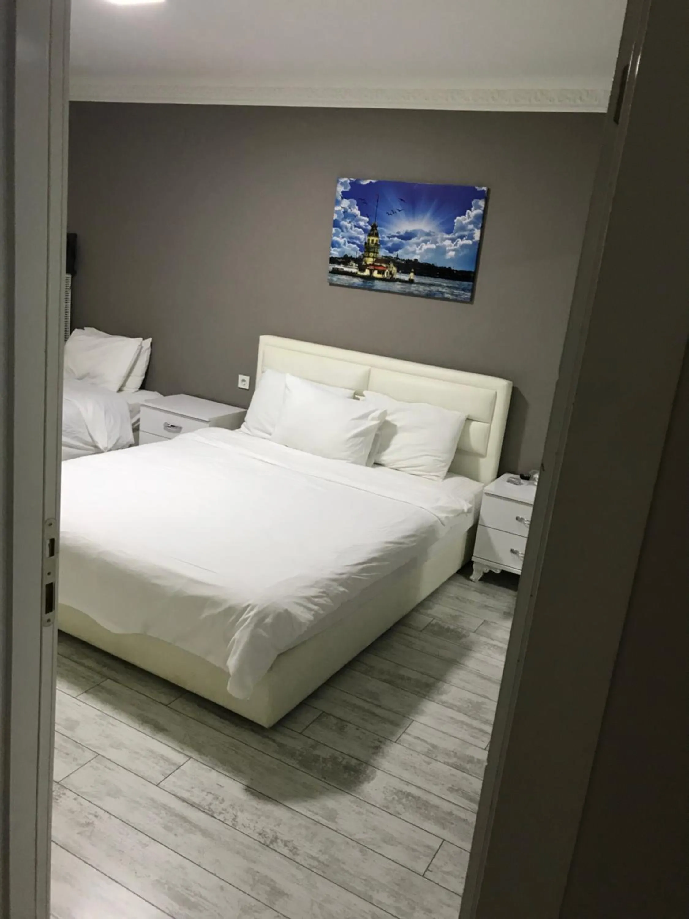Bed in ANKARA ATLANTİK OTEL