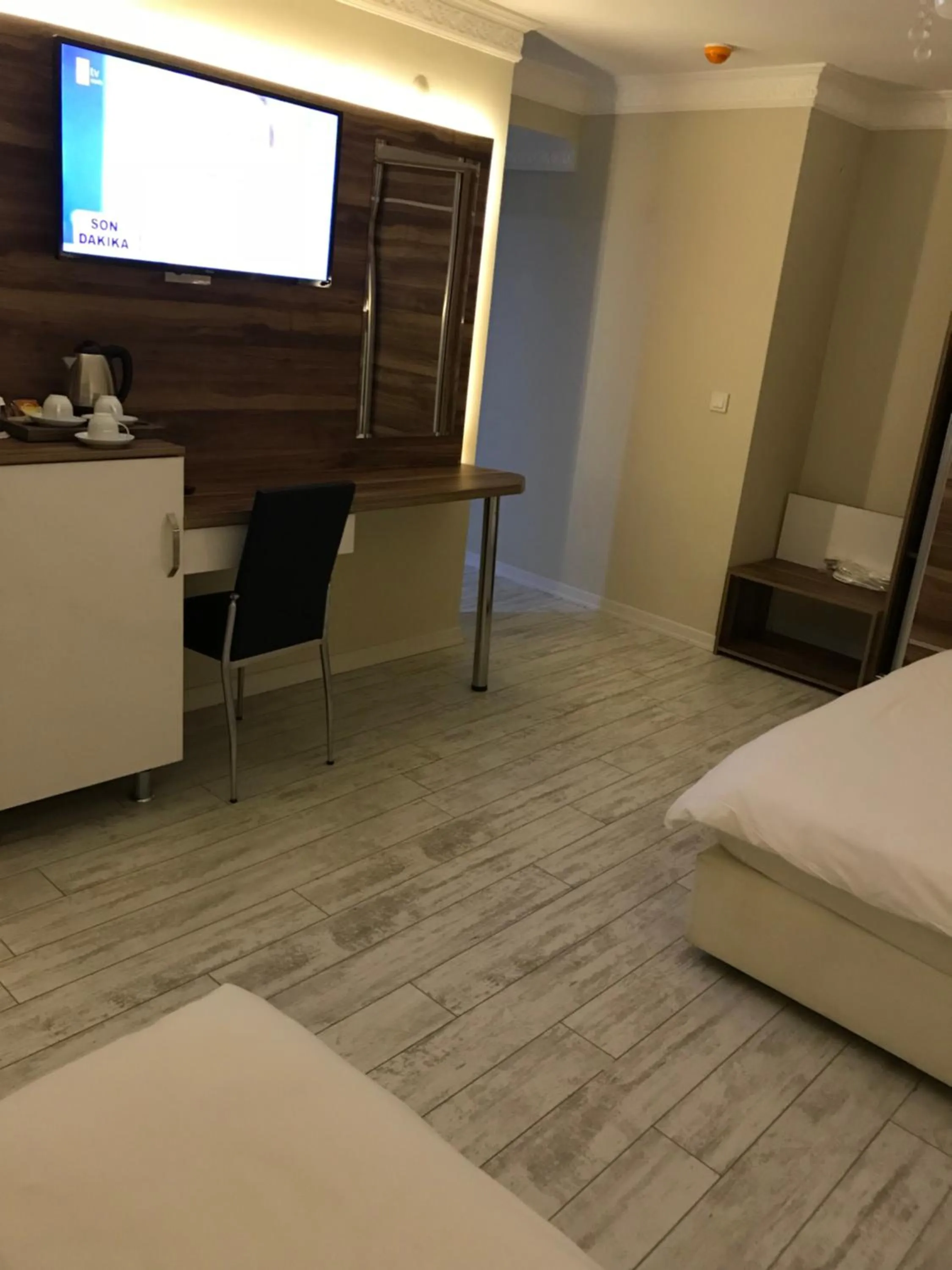 Bed in ANKARA ATLANTİK OTEL