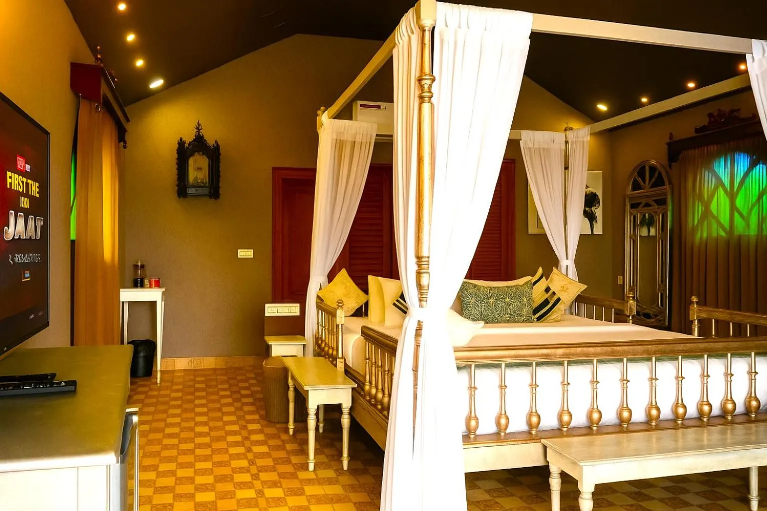 Bed in Resort Terra Paraiso Goa - A Beach Property