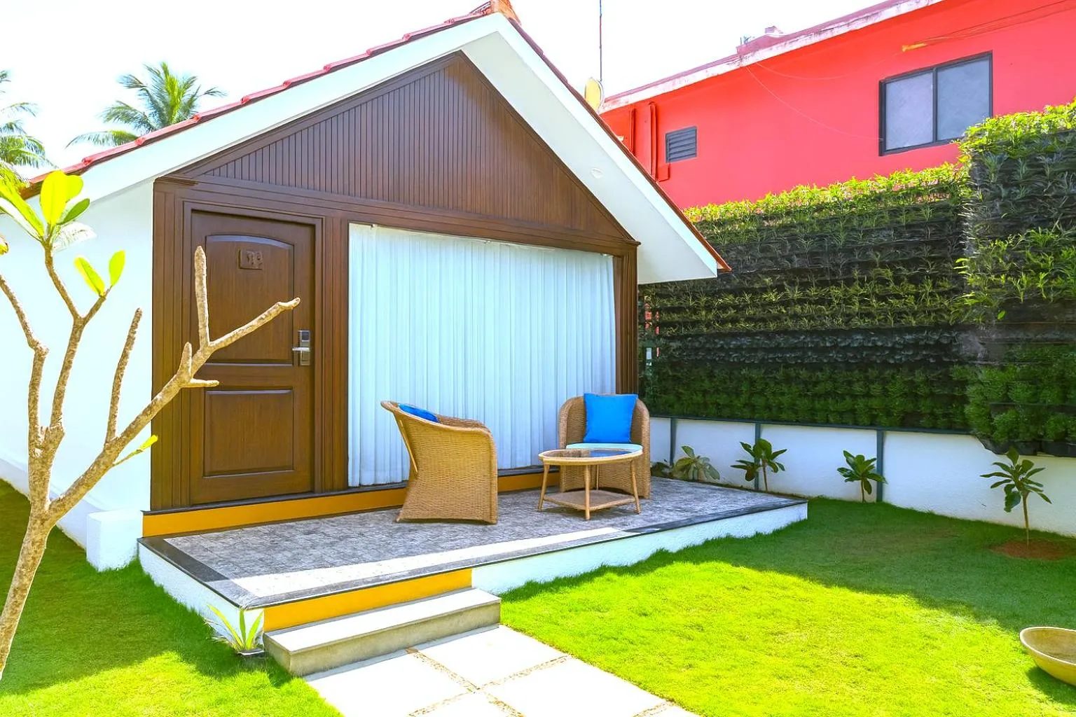 Facade/entrance in Resort Terra Paraiso Goa - A Beach Property