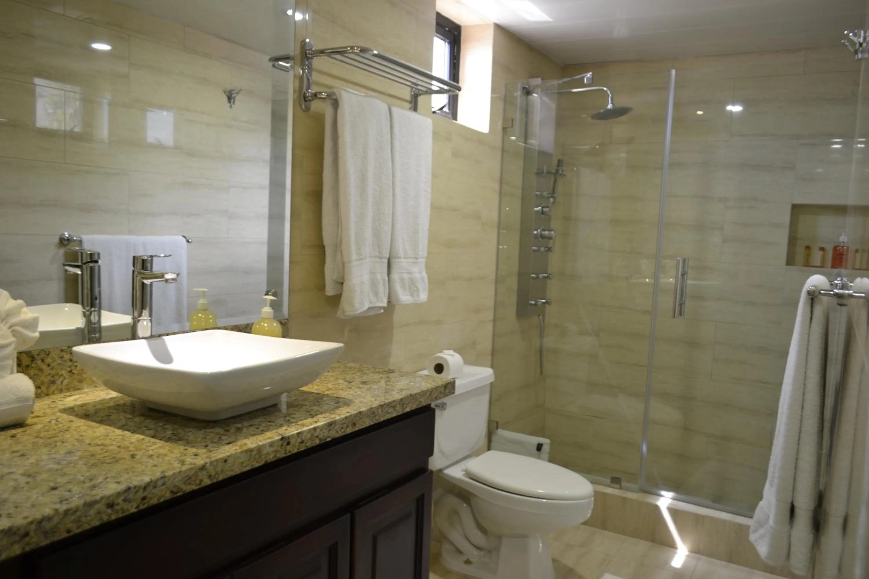 Shower in Plaza Florida Suites