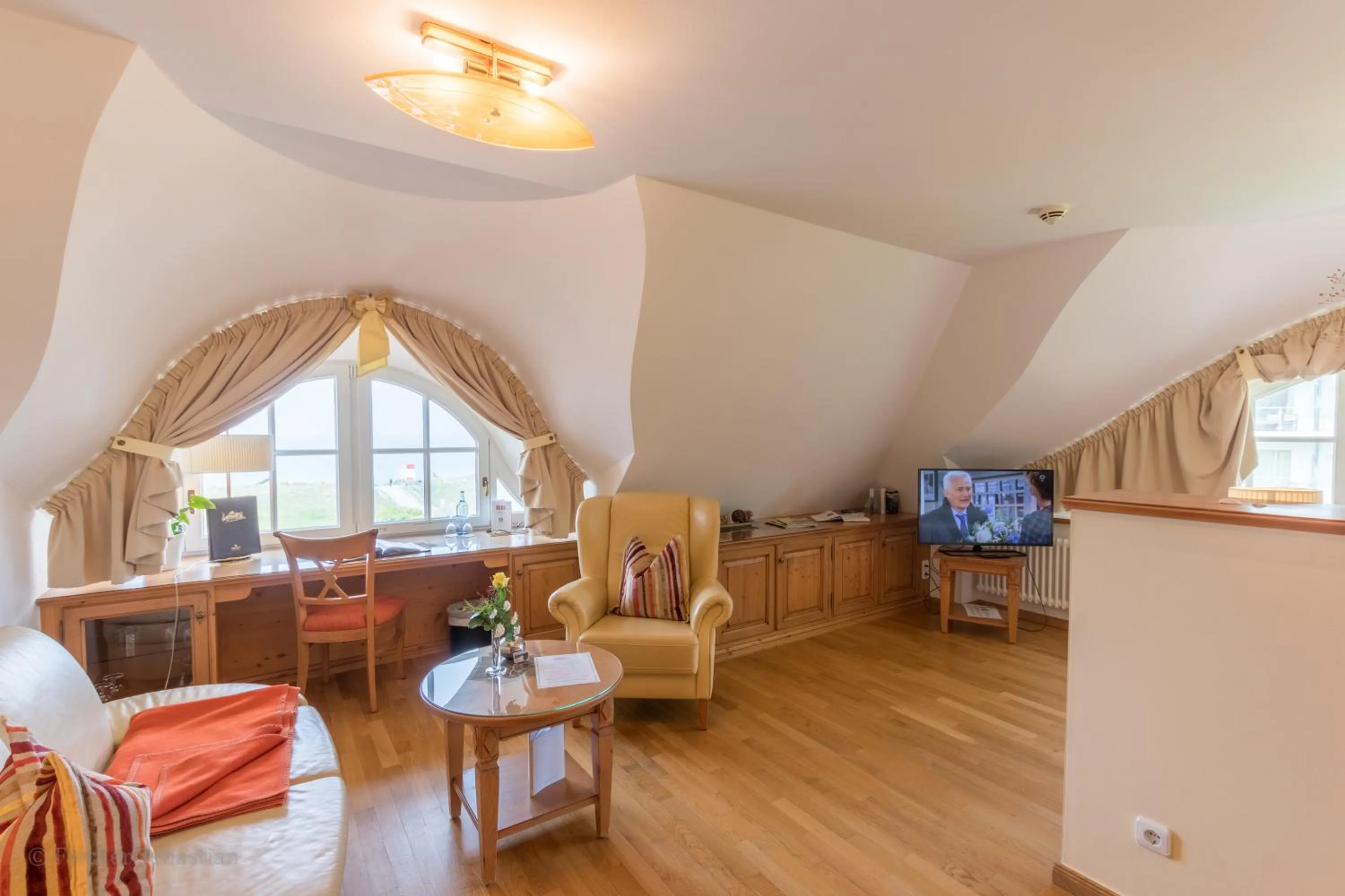 Living room in Romantik Hotel Namenlos