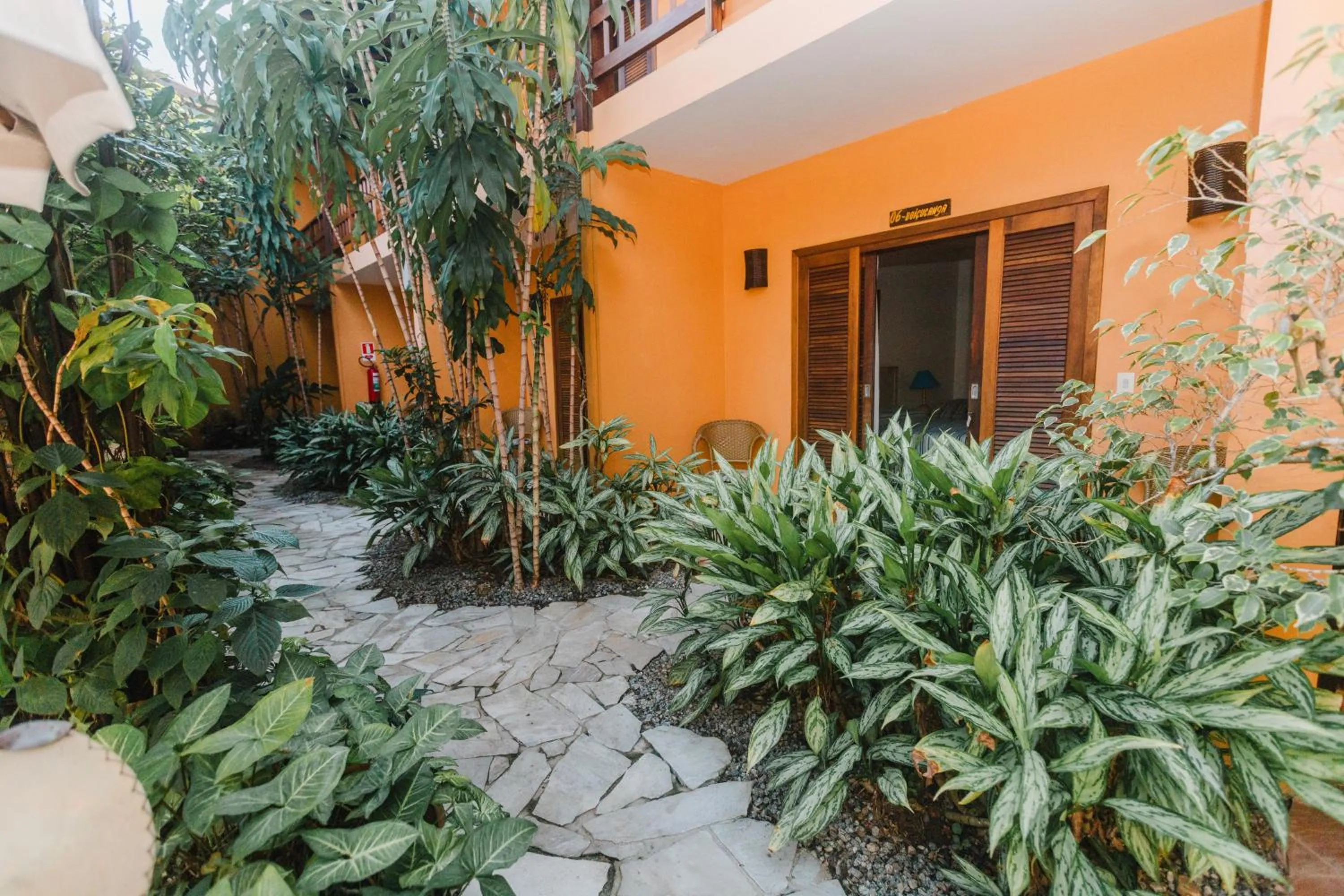 Garden view in Pousada Mata Atlantica Juquehy