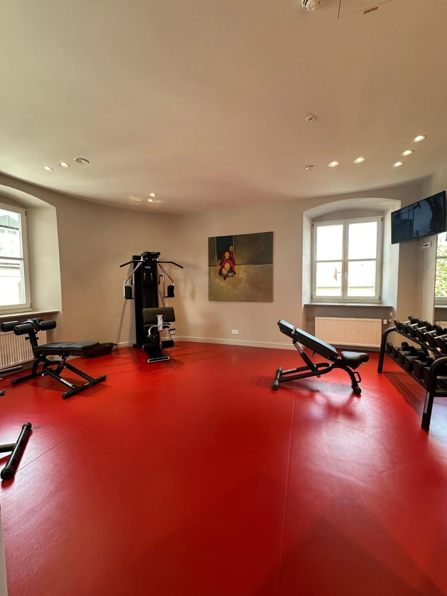 Fitness centre/facilities in Hotel Bischofshof am Dom