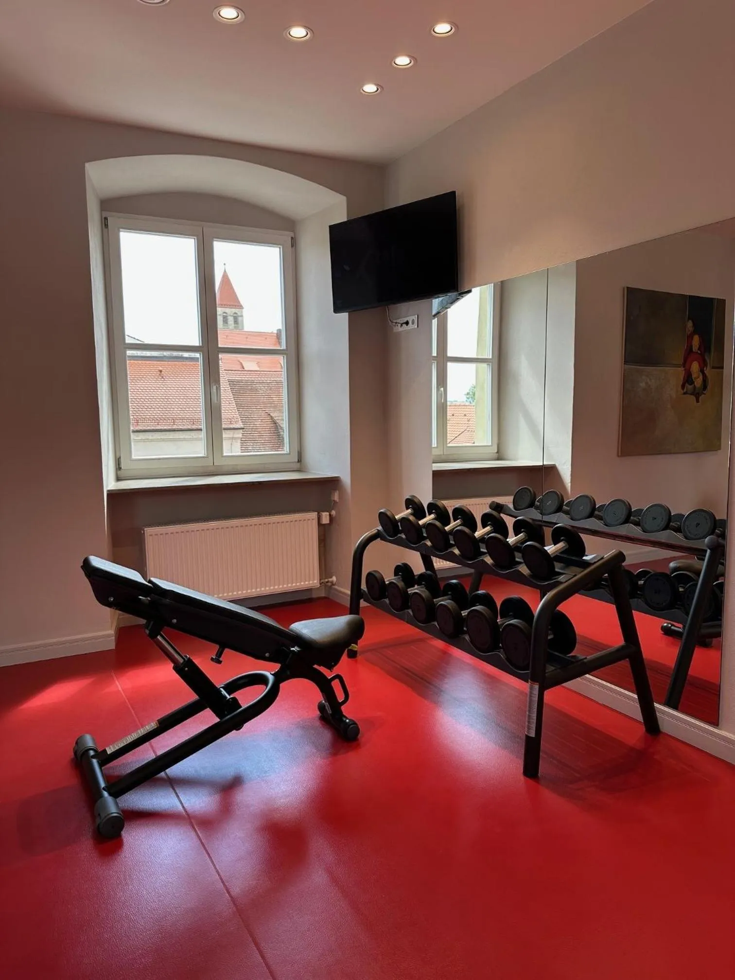 Fitness centre/facilities in Hotel Bischofshof am Dom