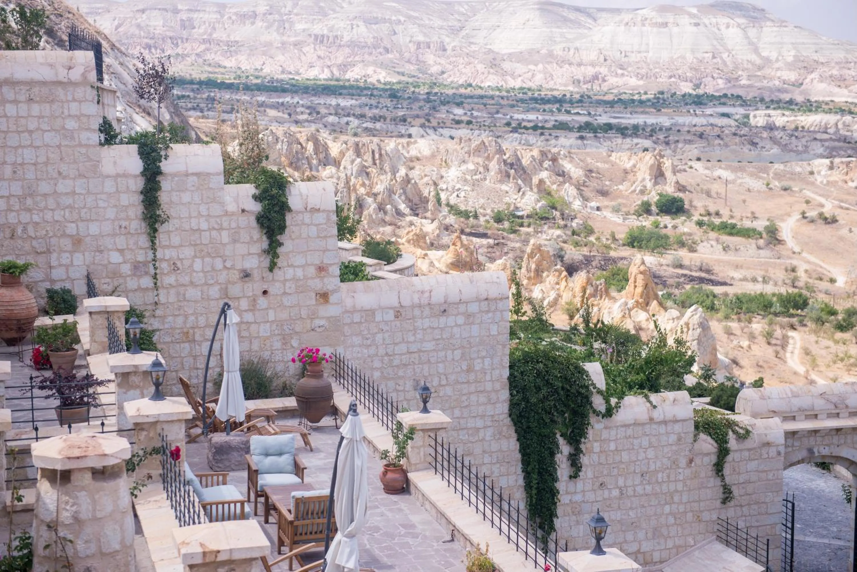 Balcony/Terrace in Kayakapi Premium Caves Cappadocia