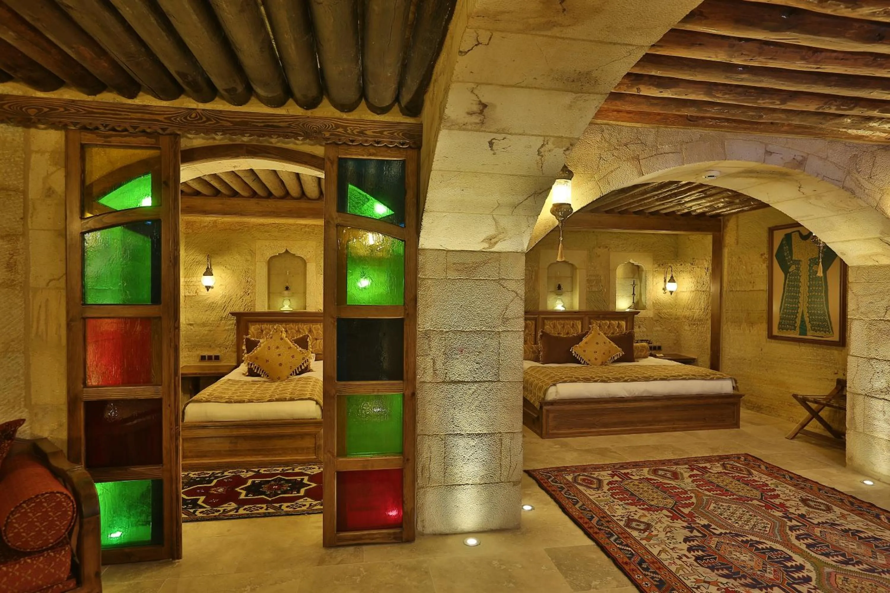 Bedroom, Bed in Kayakapi Premium Caves Cappadocia