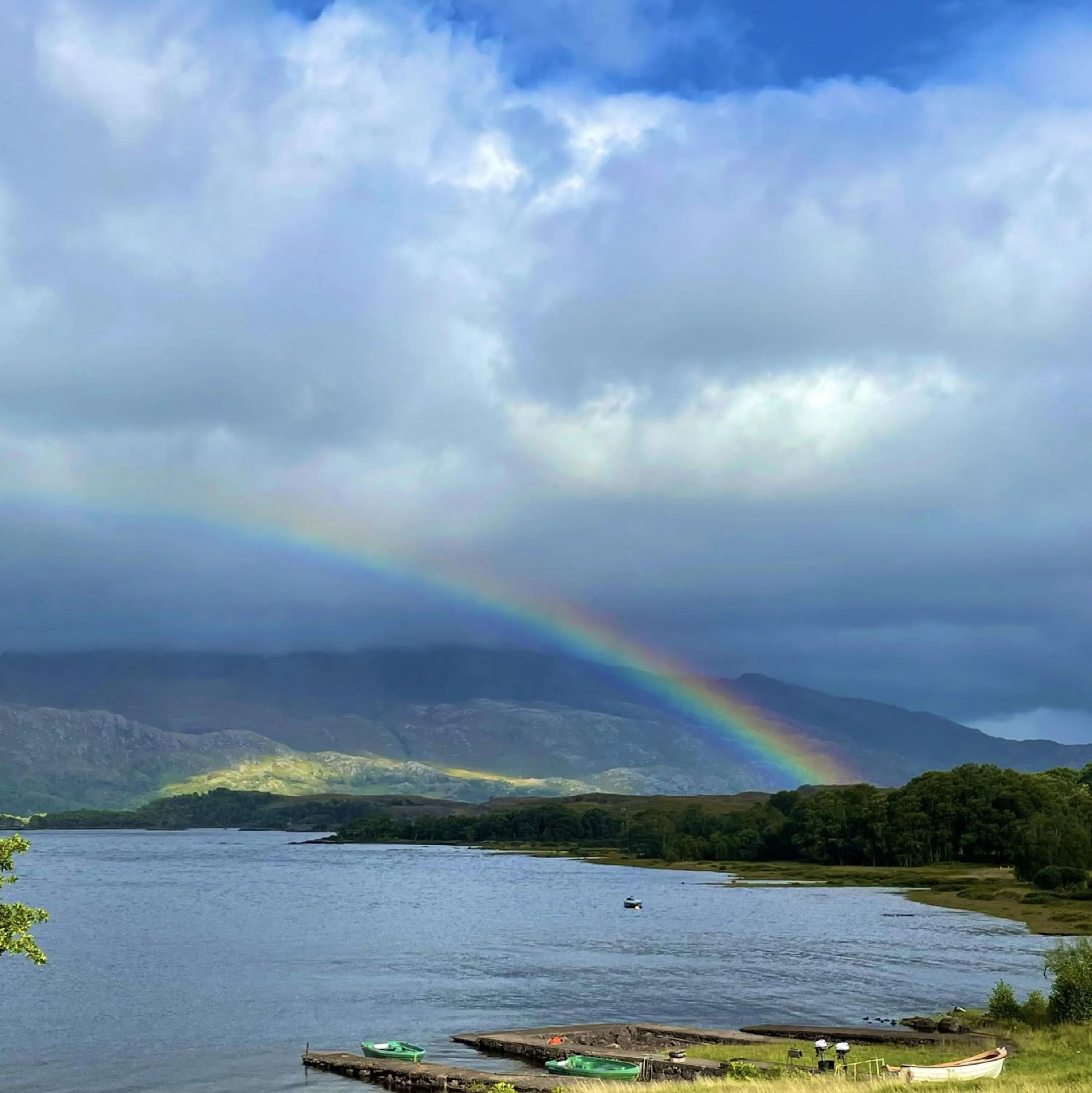 View (from property/room) in Loch Maree Hotel