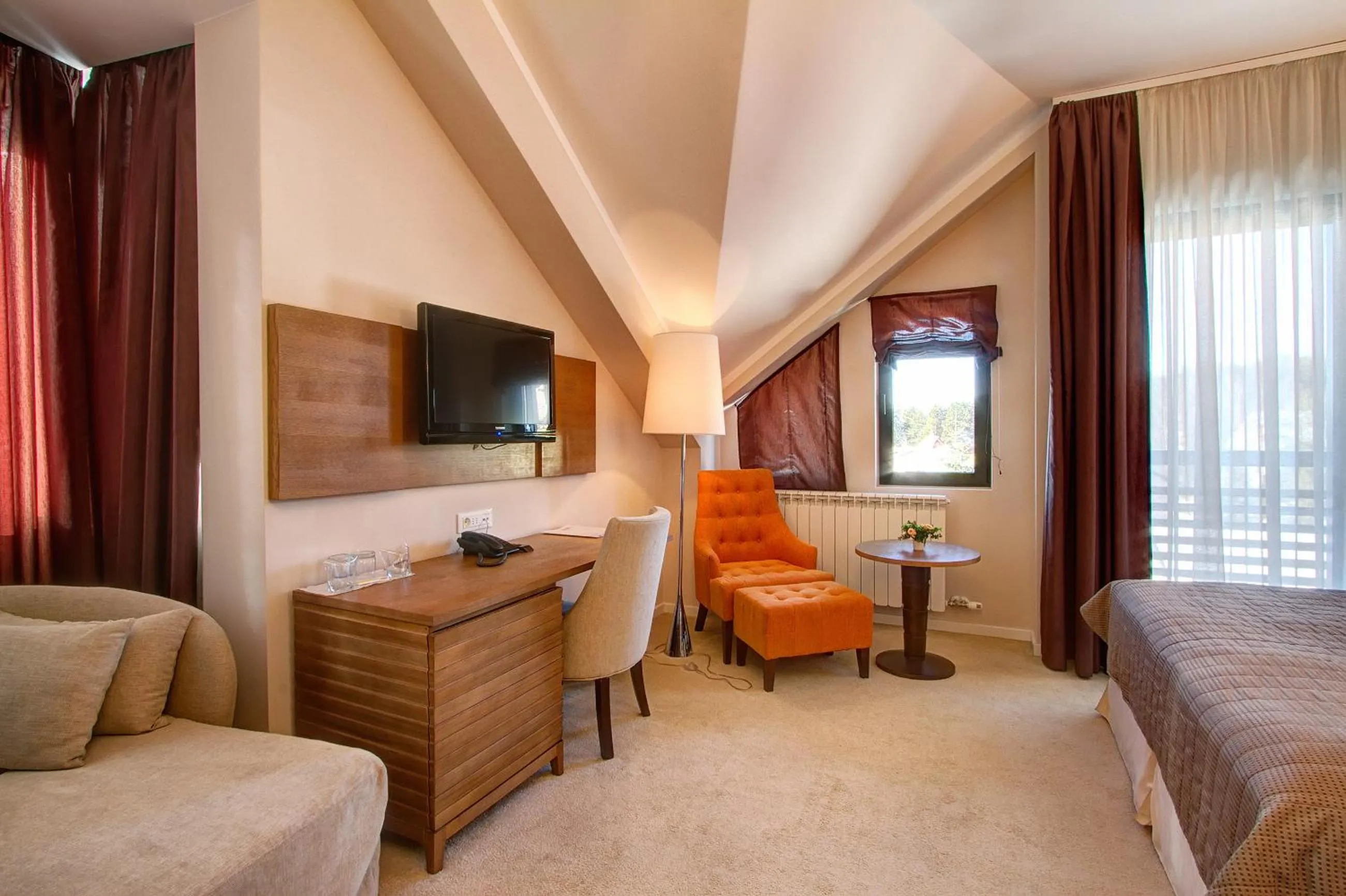 Decorative detail, Bed in Hotel MIR