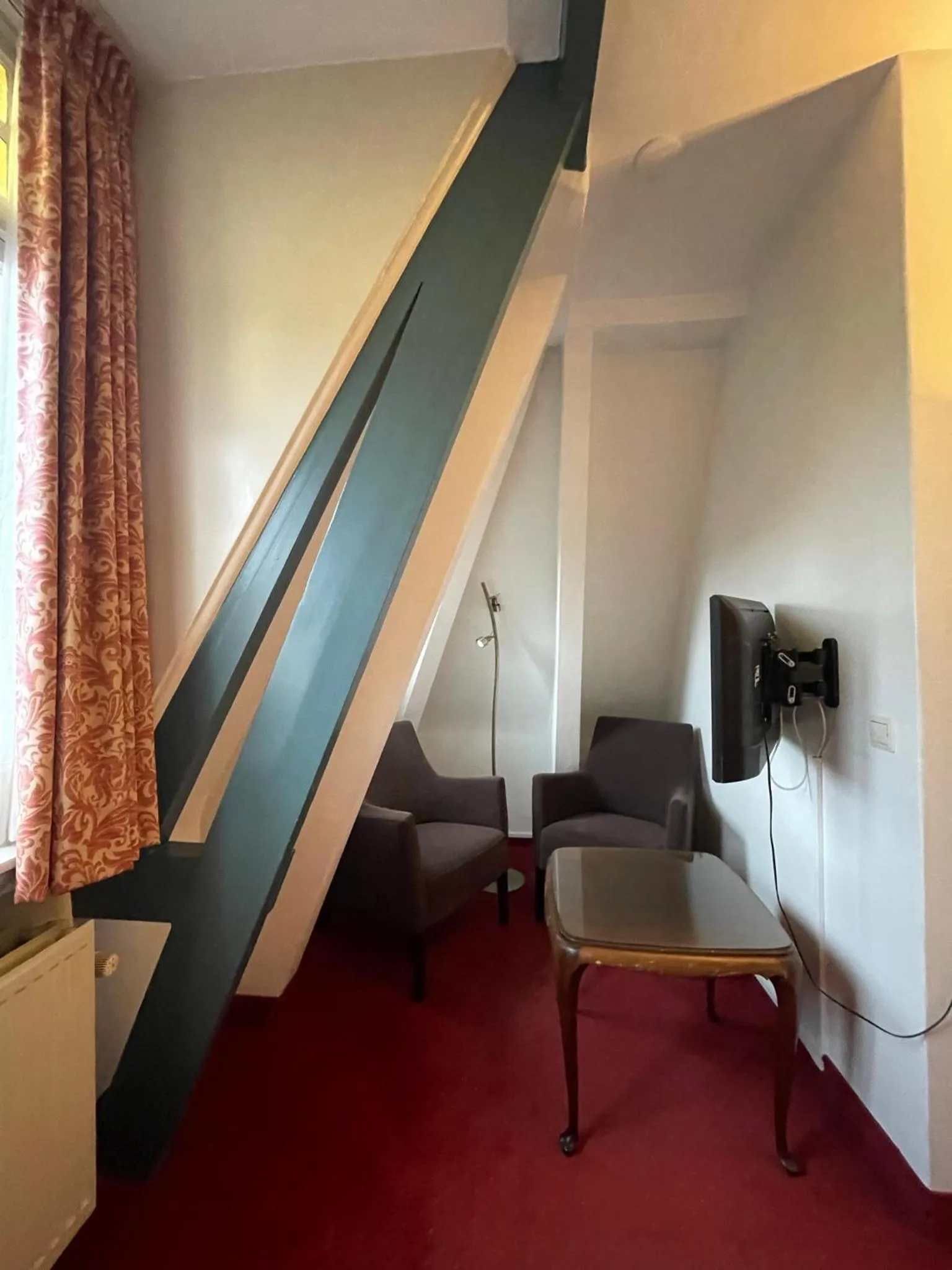 Seating area in Amsterdam Wiechmann Hotel