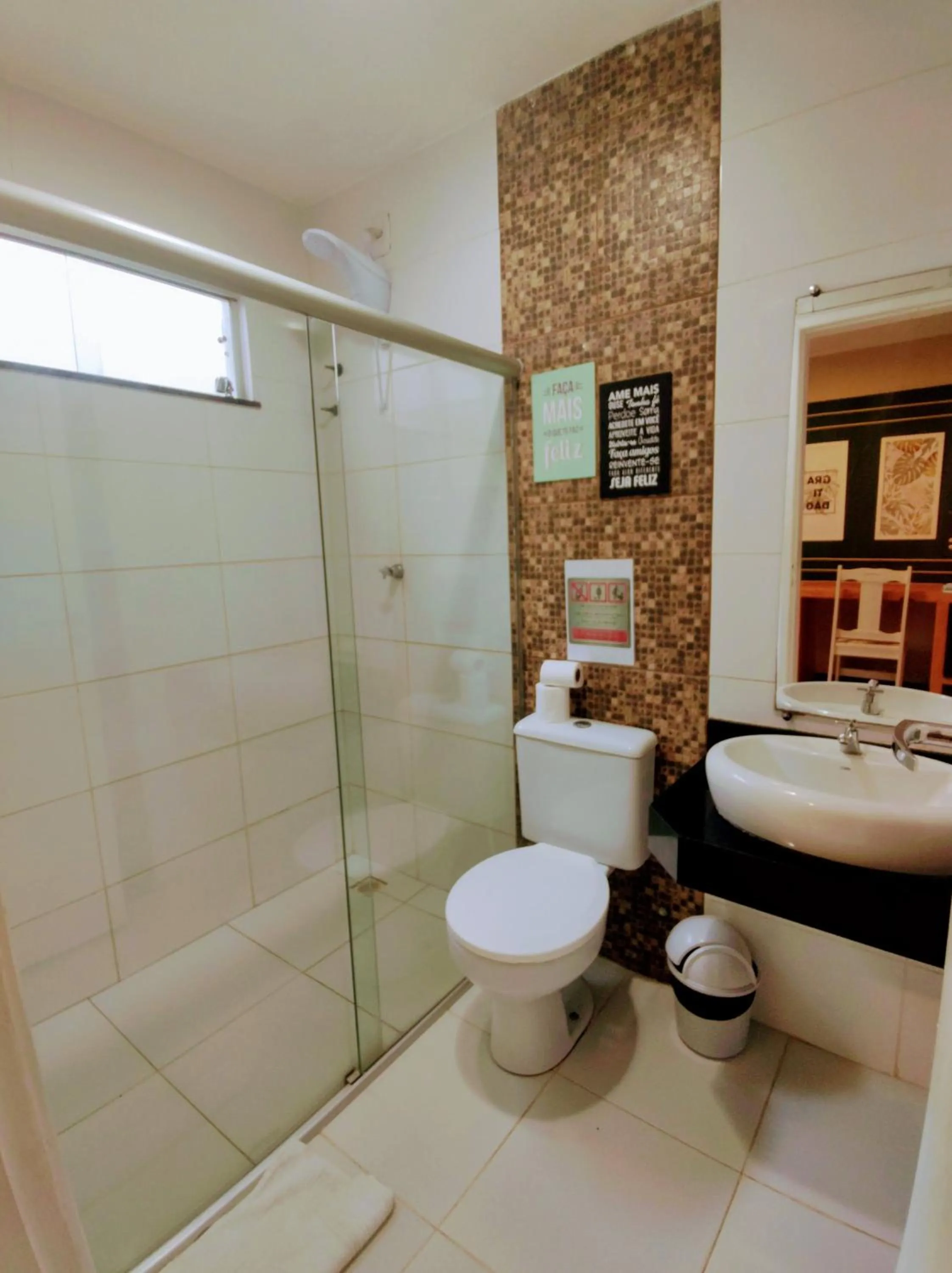 Bathroom in Vila Aju - Pousada Temática