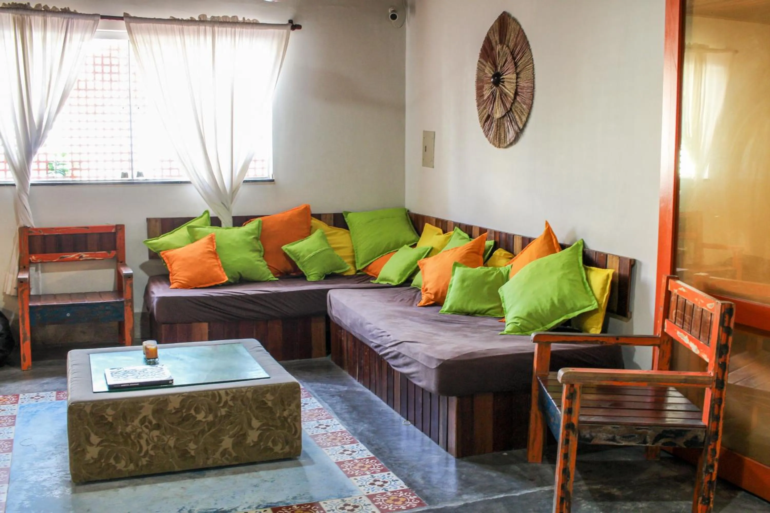 Seating area in Vila Aju - Pousada Temática