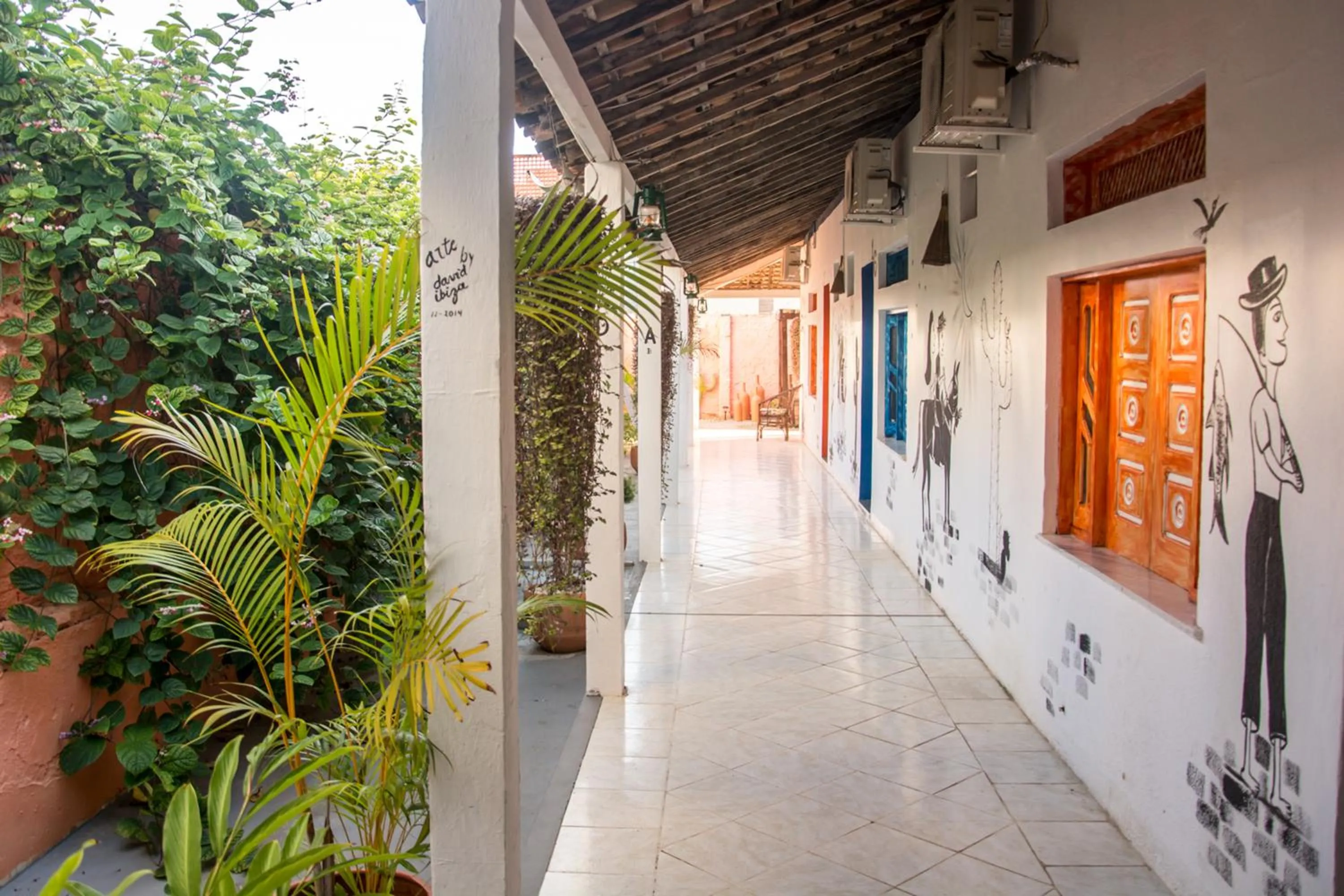 Decorative detail in Vila Aju - Pousada Temática