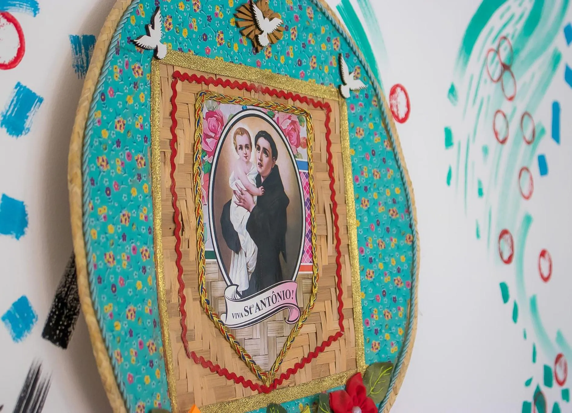 Decorative detail in Vila Aju - Pousada Temática