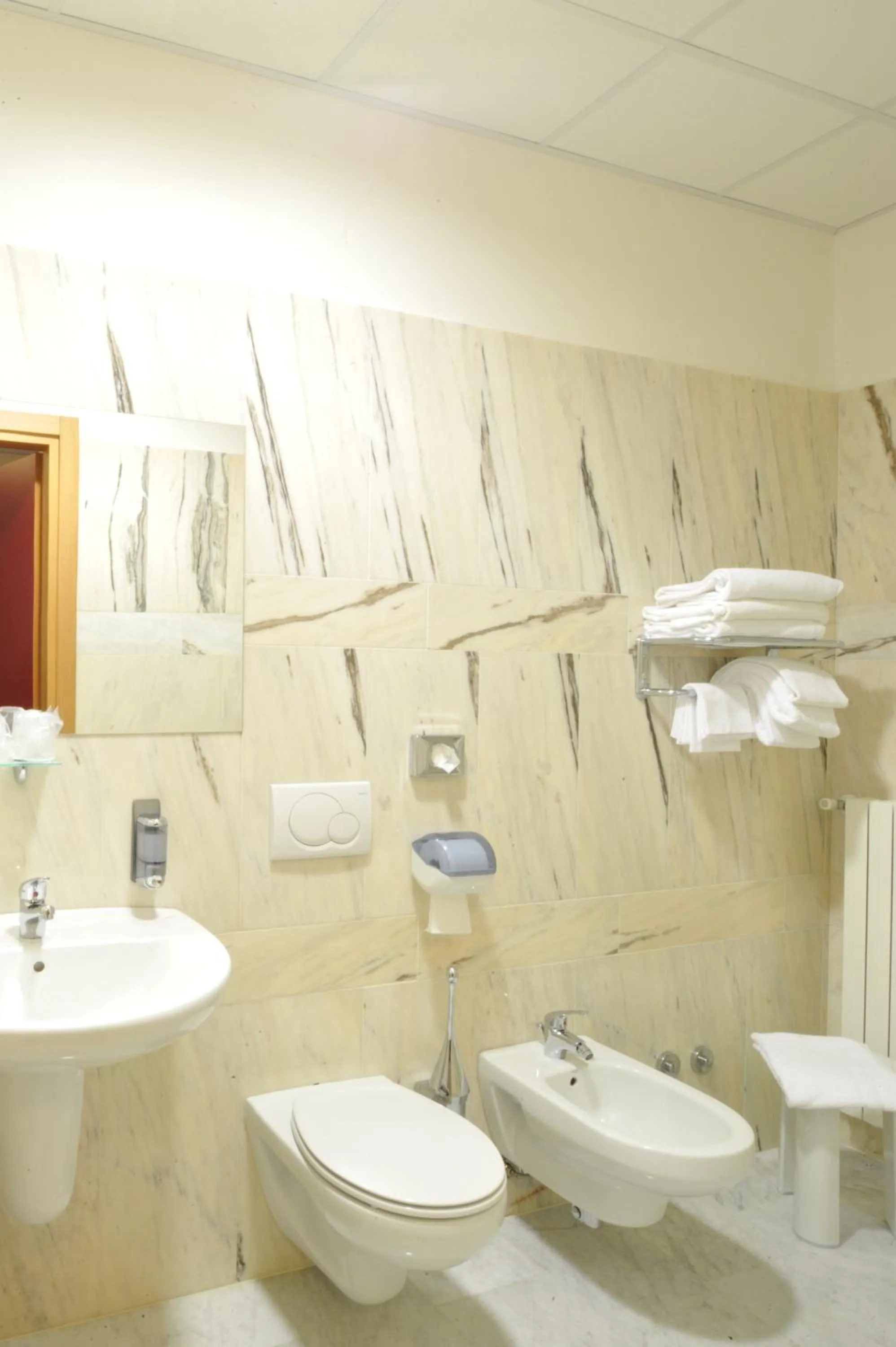 Toilet in Hotel Da Franco