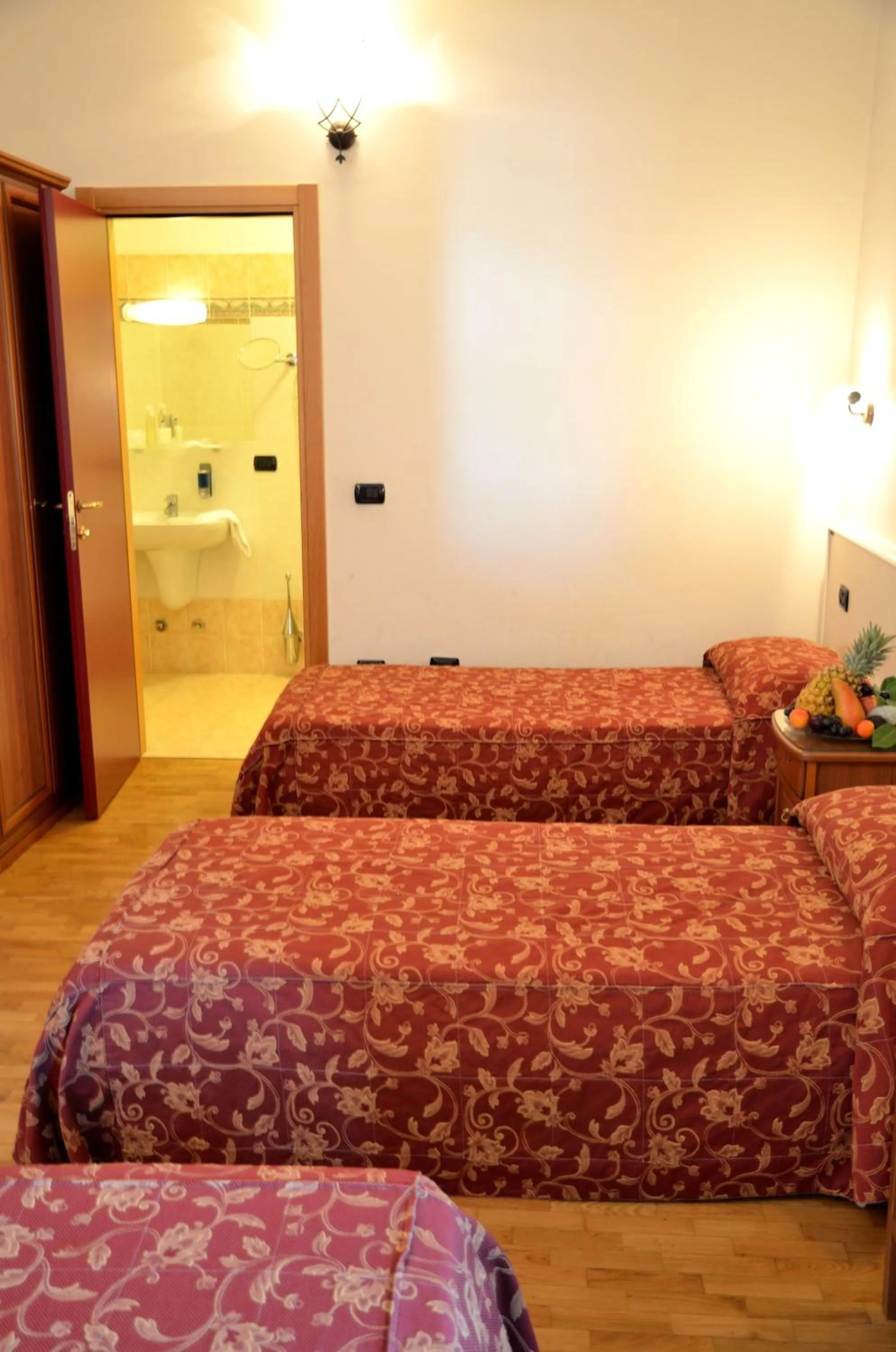 Bed in Hotel Da Franco