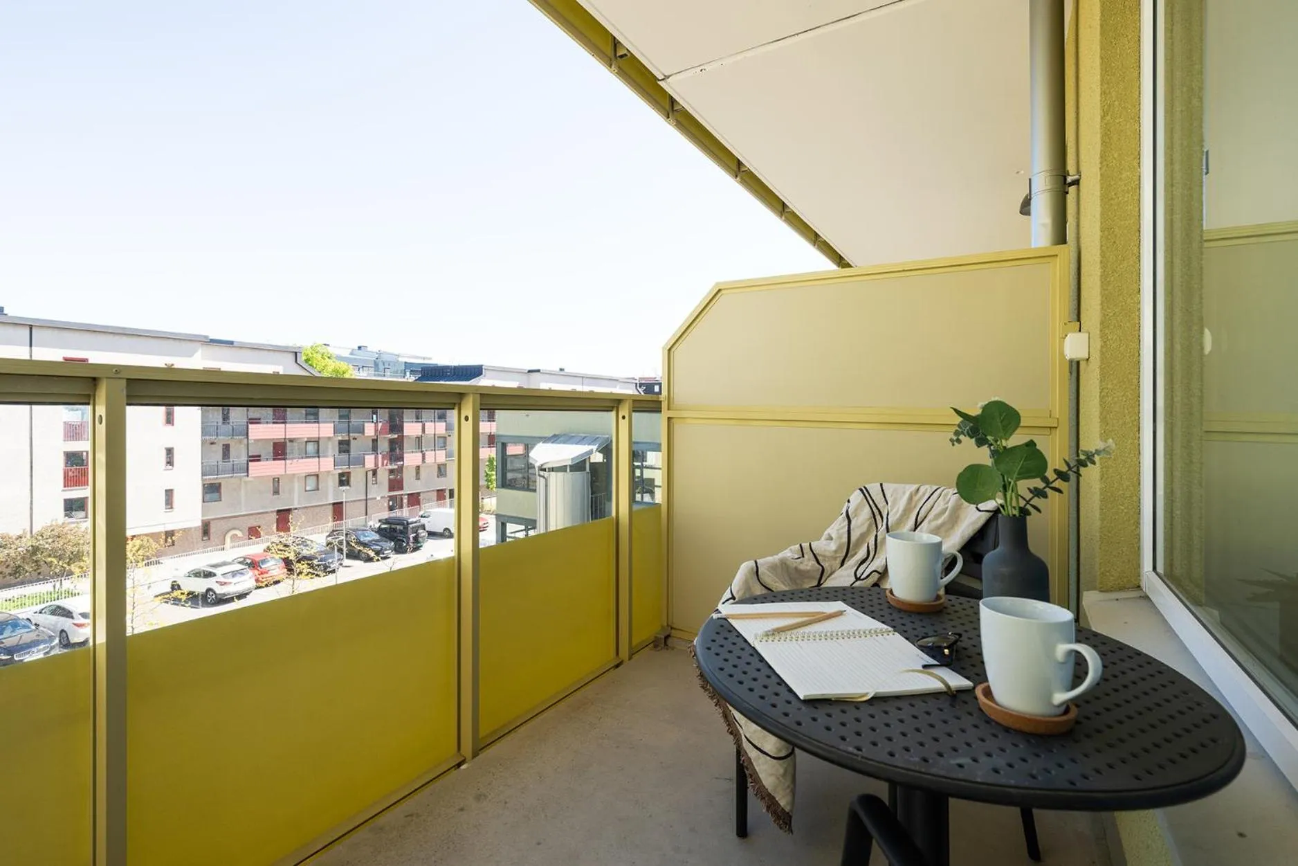 Balcony/Terrace in Sky Hotel City Apartments