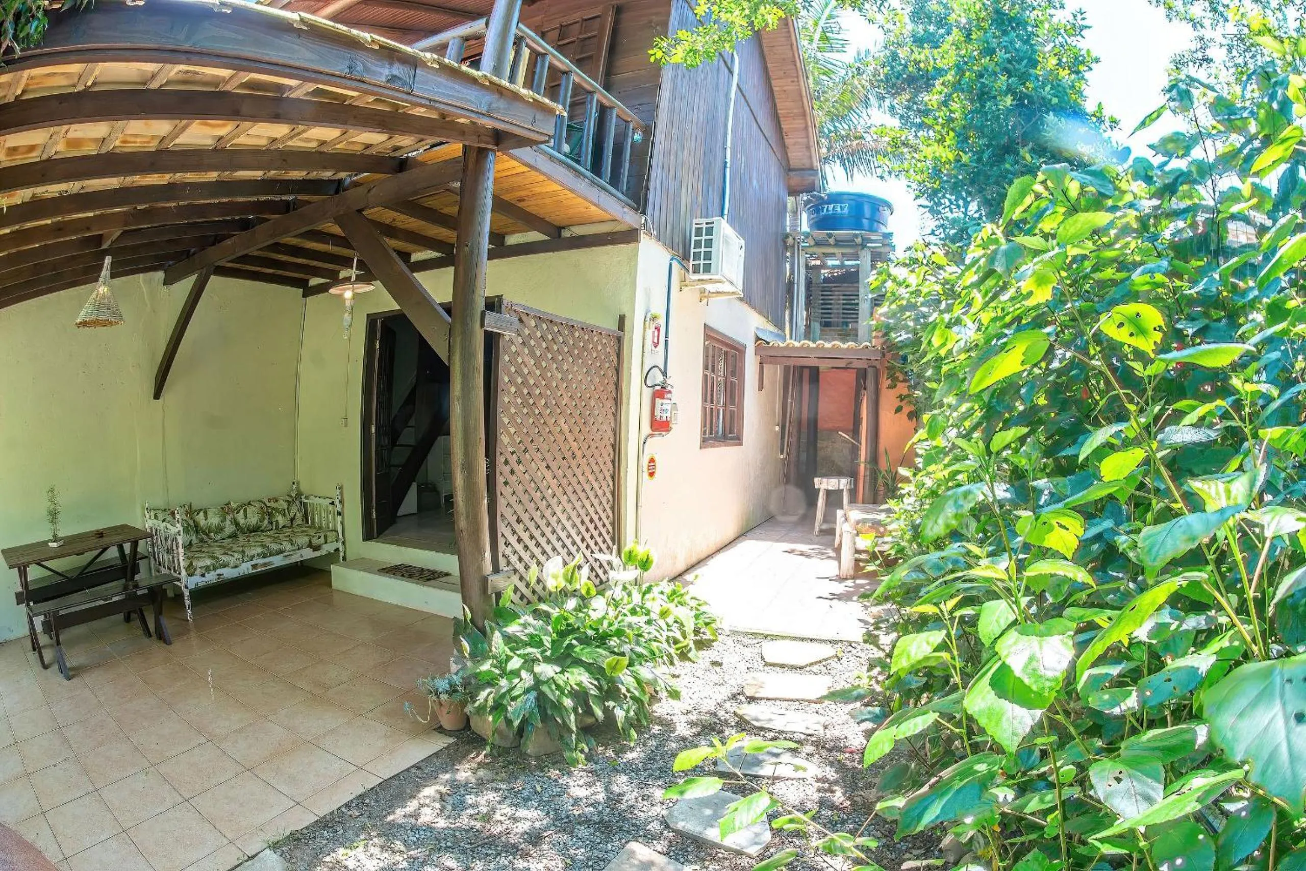 Garden in Pousada Rosa da Praia - Praia do Rosa - SC