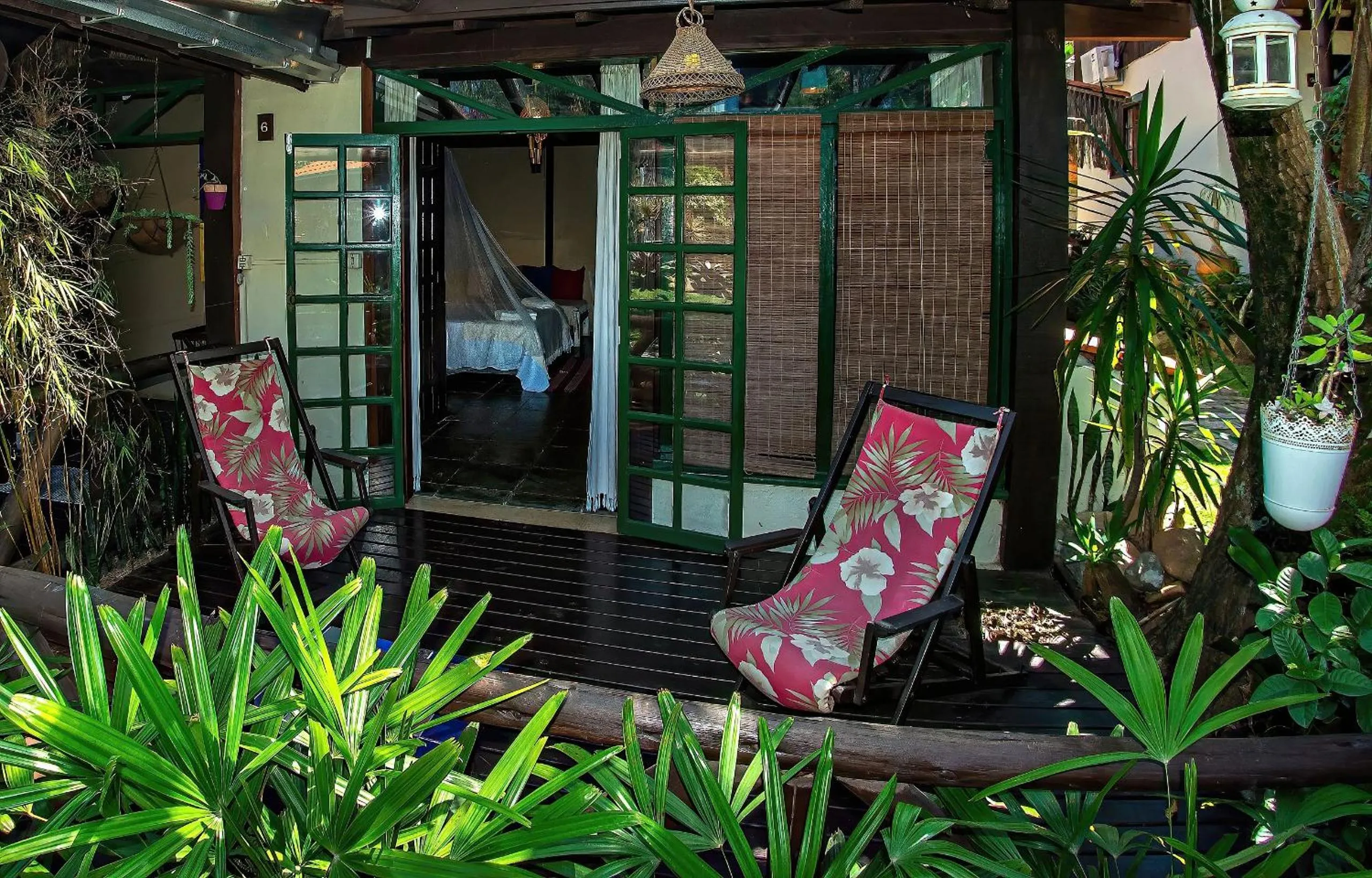 Balcony/Terrace in Pousada Rosa da Praia - Praia do Rosa - SC