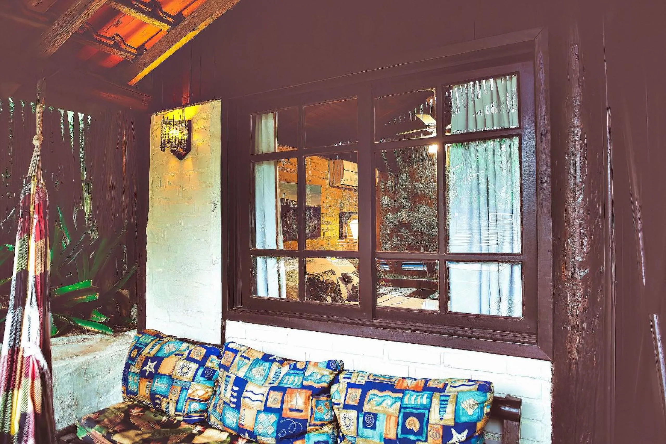 Balcony/Terrace in Pousada Rosa da Praia - Praia do Rosa - SC