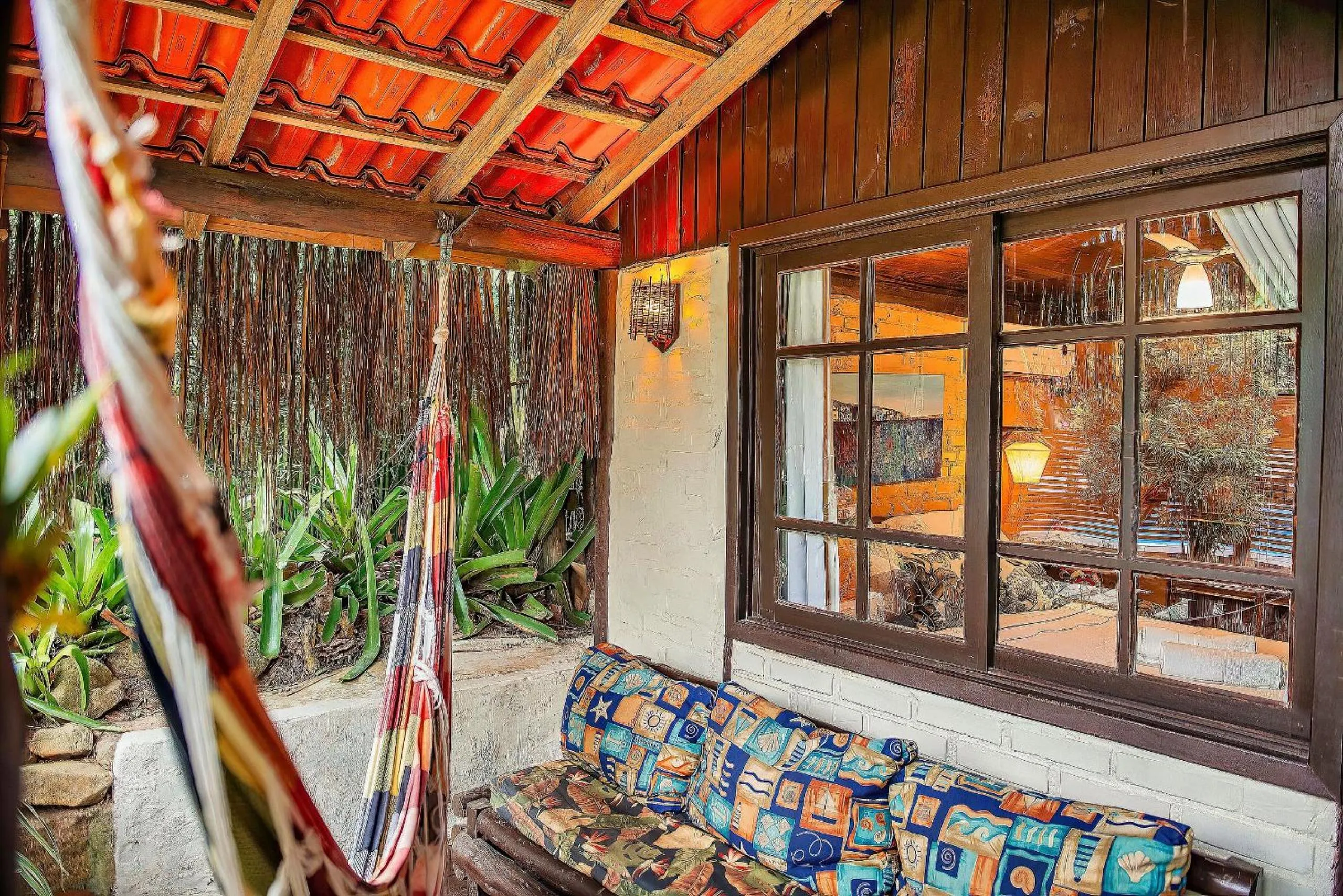 Balcony/Terrace in Pousada Rosa da Praia - Praia do Rosa - SC