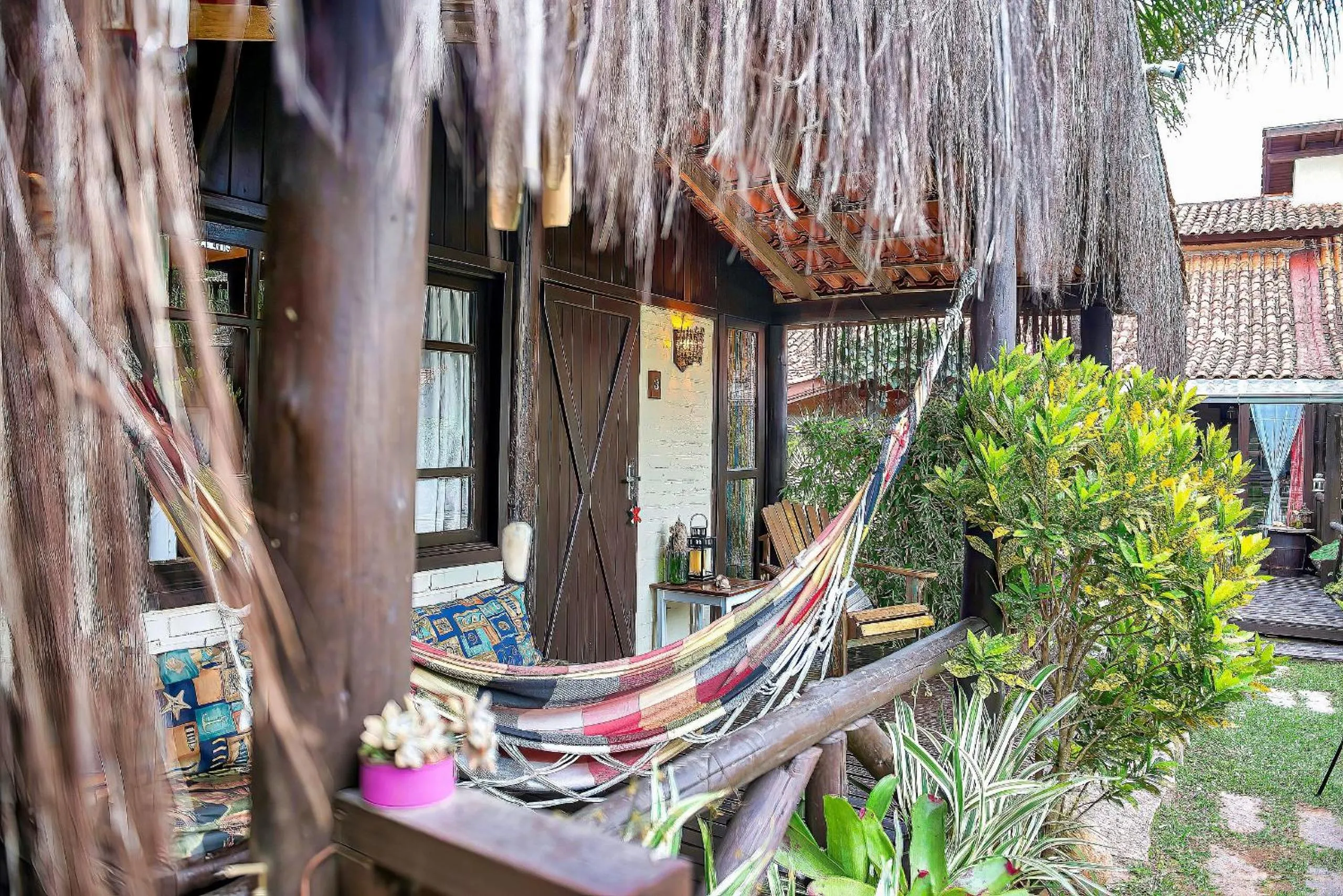 Balcony/Terrace in Pousada Rosa da Praia - Praia do Rosa - SC