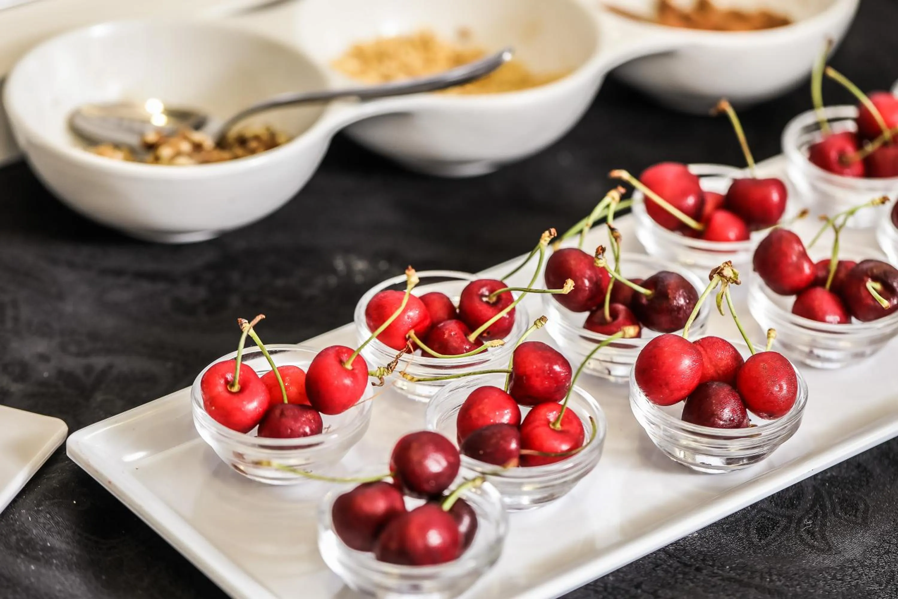 Food and drinks in Reggia Suite Spa Hotel