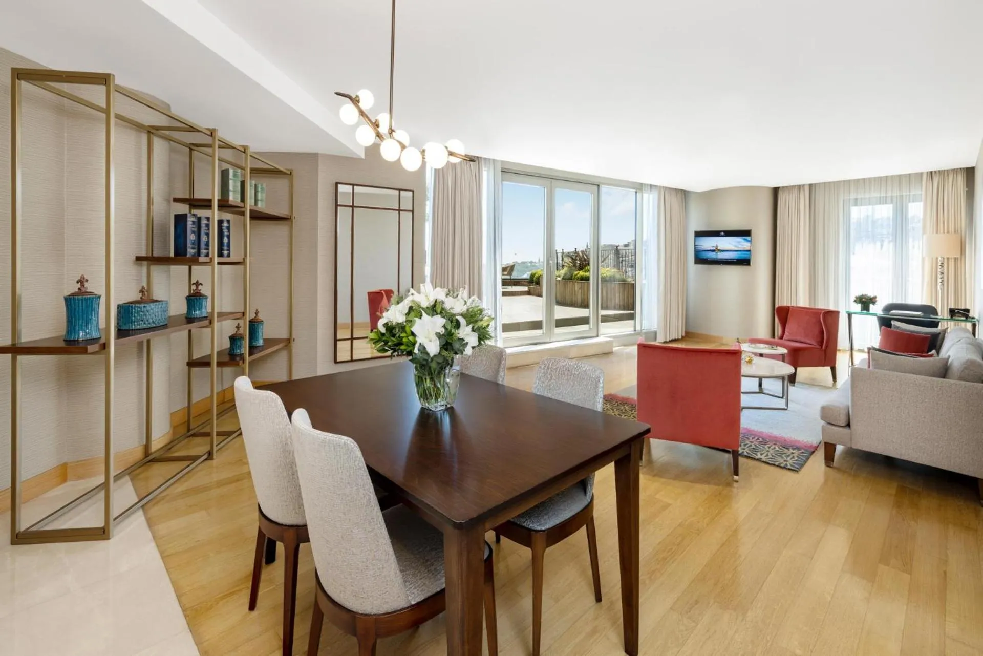 TV and multimedia in CVK Park Bosphorus Hotel Istanbul