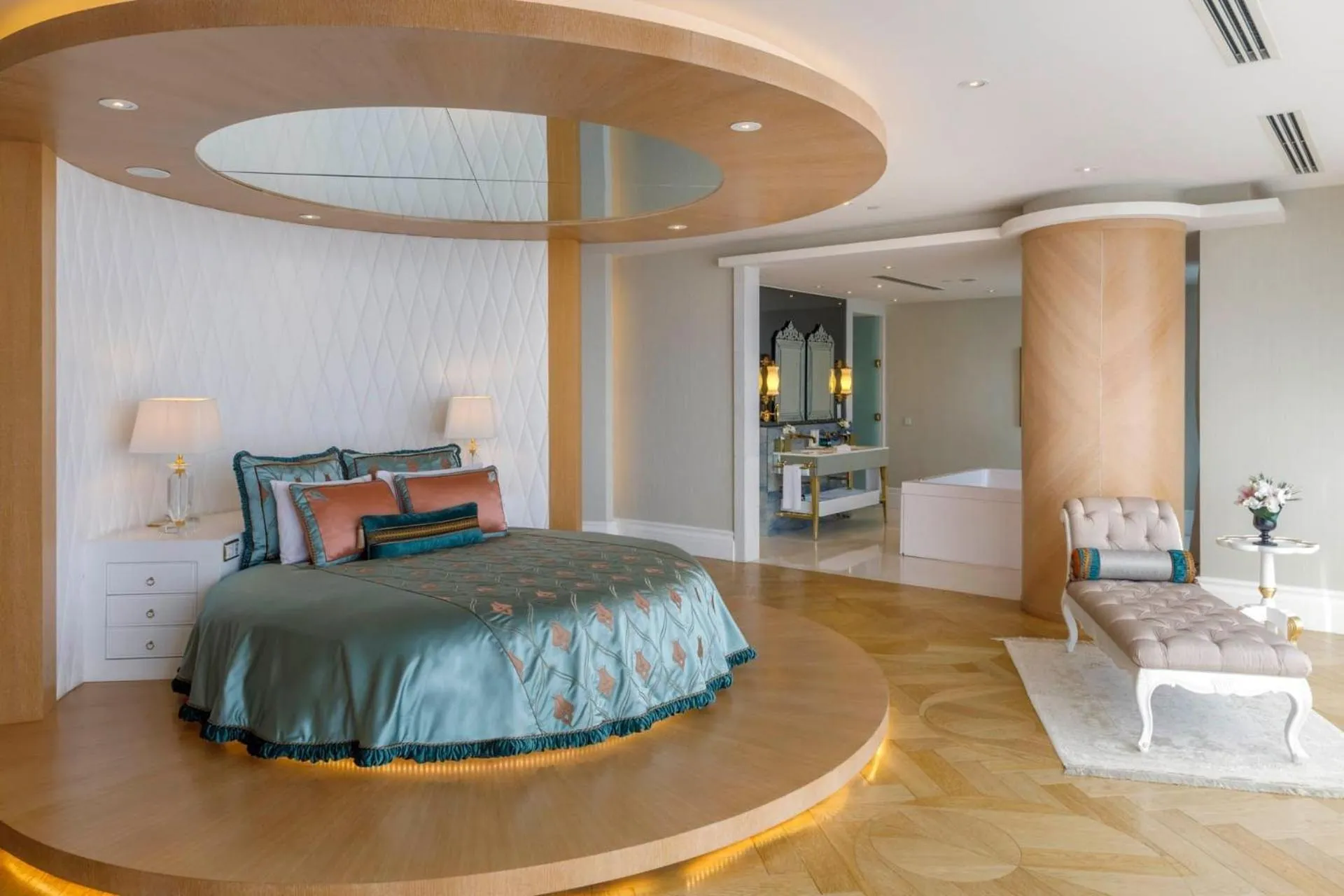 Bed in CVK Park Bosphorus Hotel Istanbul