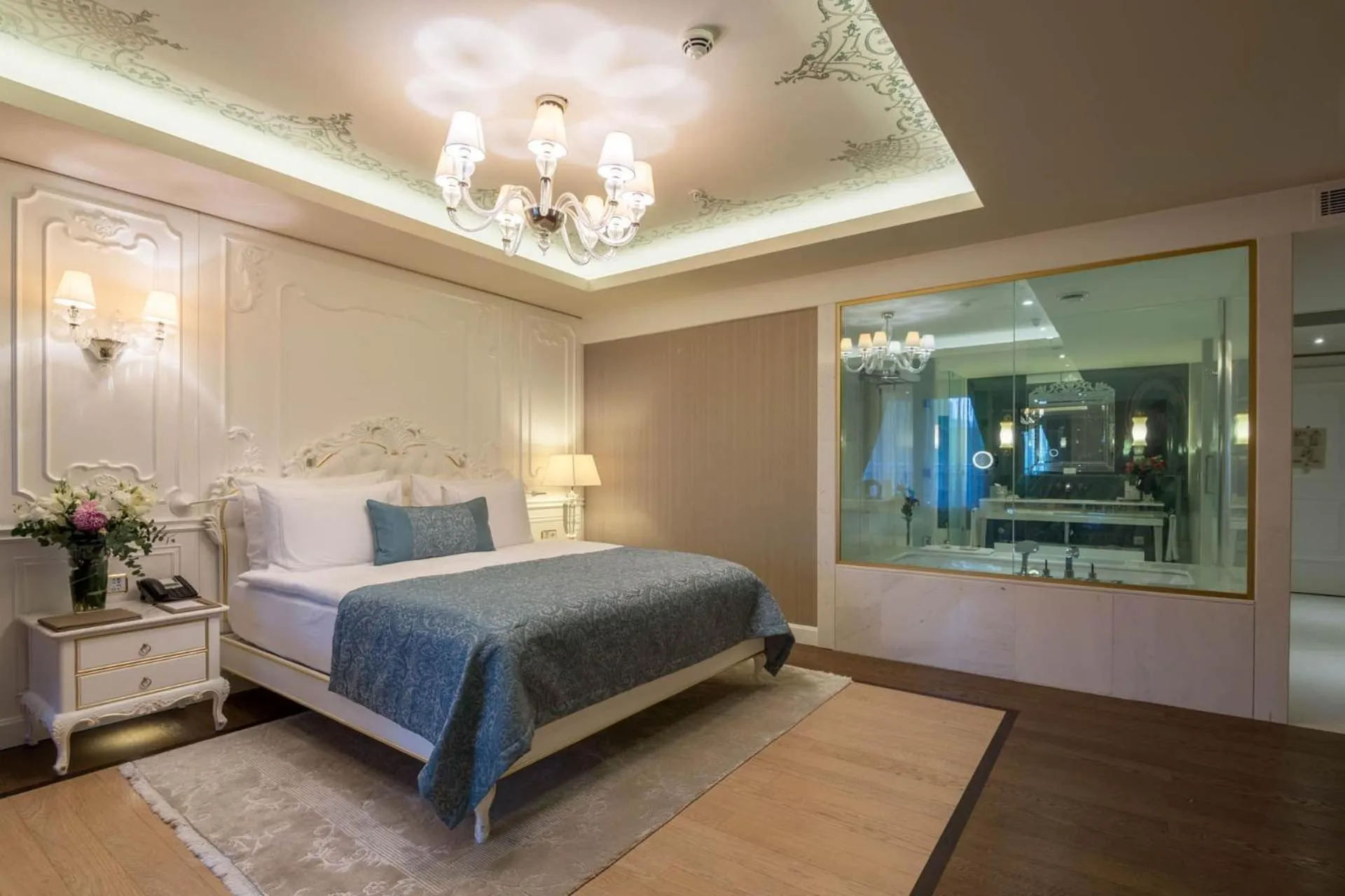 Bed in CVK Park Bosphorus Hotel Istanbul
