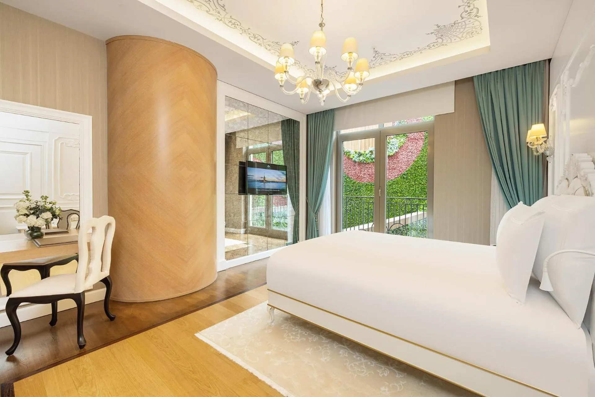 Bed in CVK Park Bosphorus Hotel Istanbul