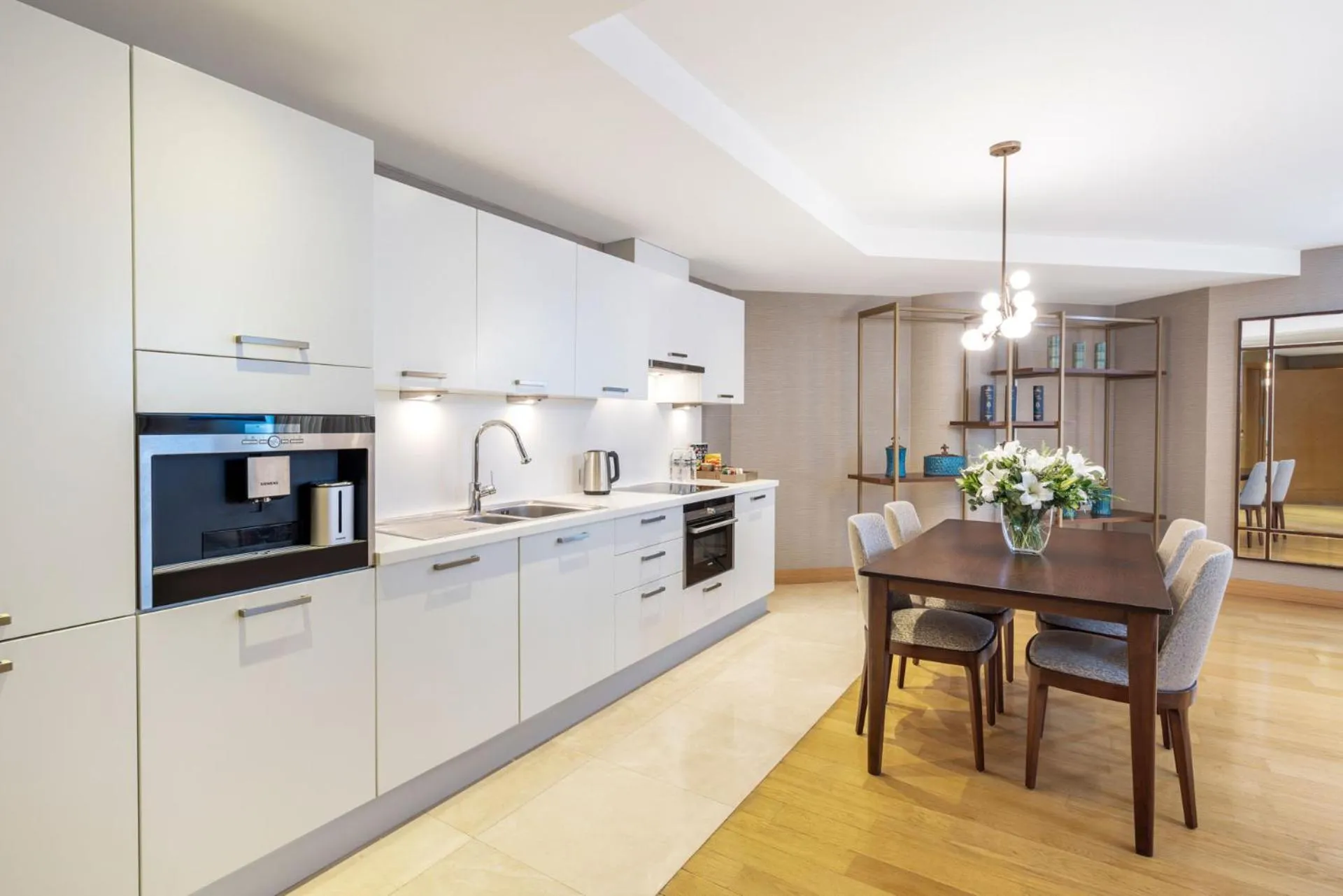 Kitchen or kitchenette in CVK Park Bosphorus Hotel Istanbul