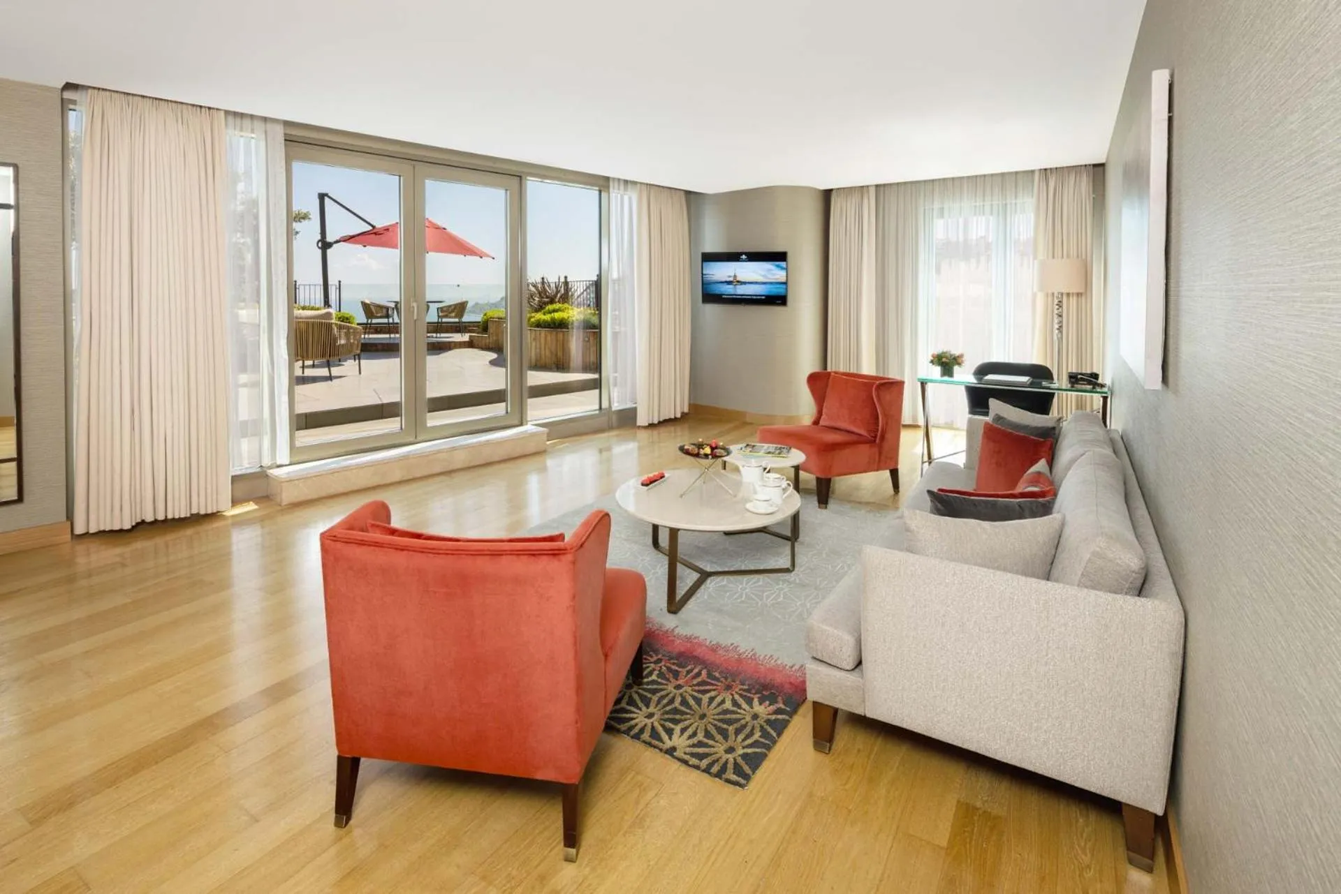 TV and multimedia in CVK Park Bosphorus Hotel Istanbul