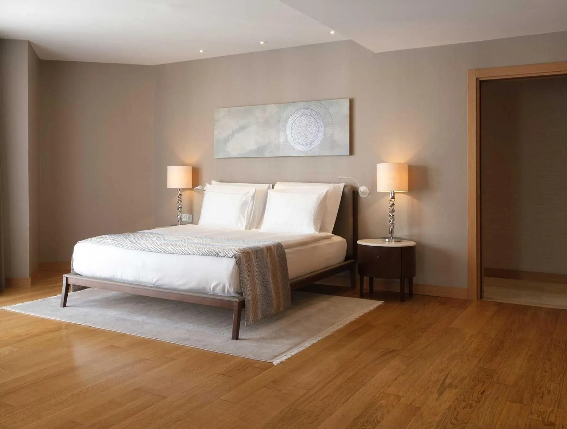 Bed in CVK Park Bosphorus Hotel Istanbul