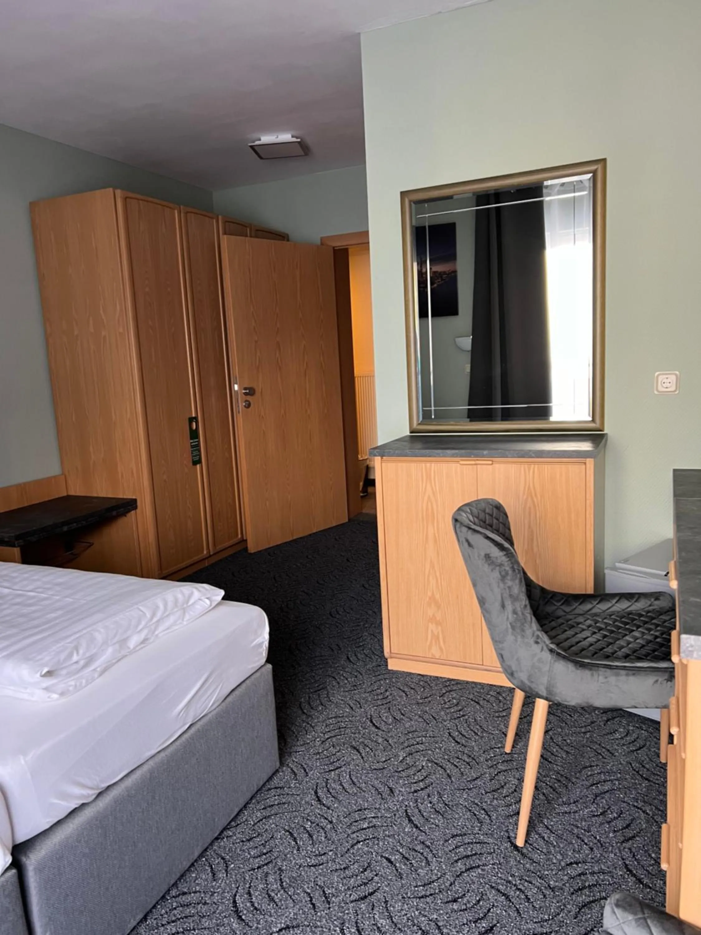 Photo of the whole room, Bed in Hotel Aggertal