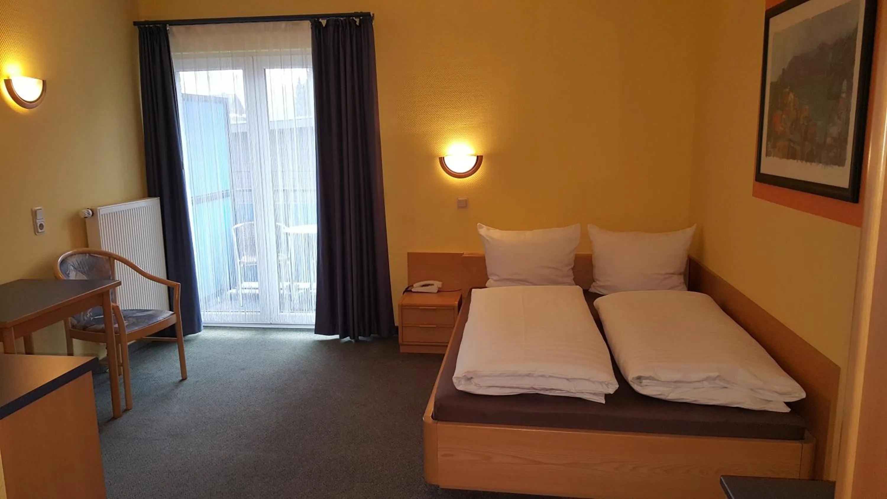 Photo of the whole room, Bed in Hotel Aggertal