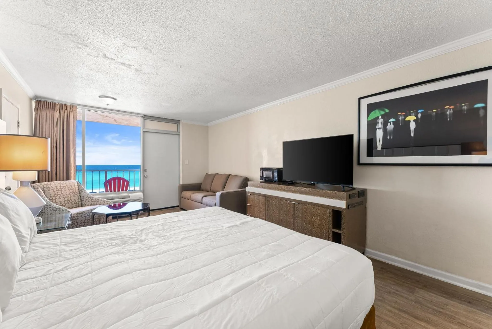 Bedroom, Bed in Seahaven Beach Hotel Panama City Beach