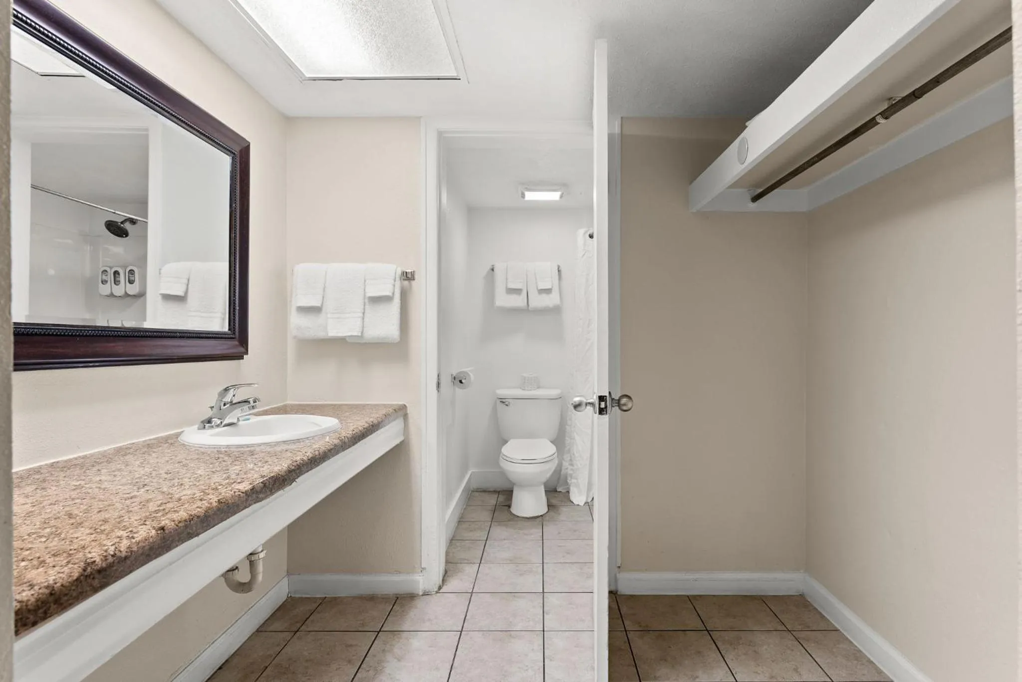 Bathroom in Seahaven Beach Hotel Panama City Beach