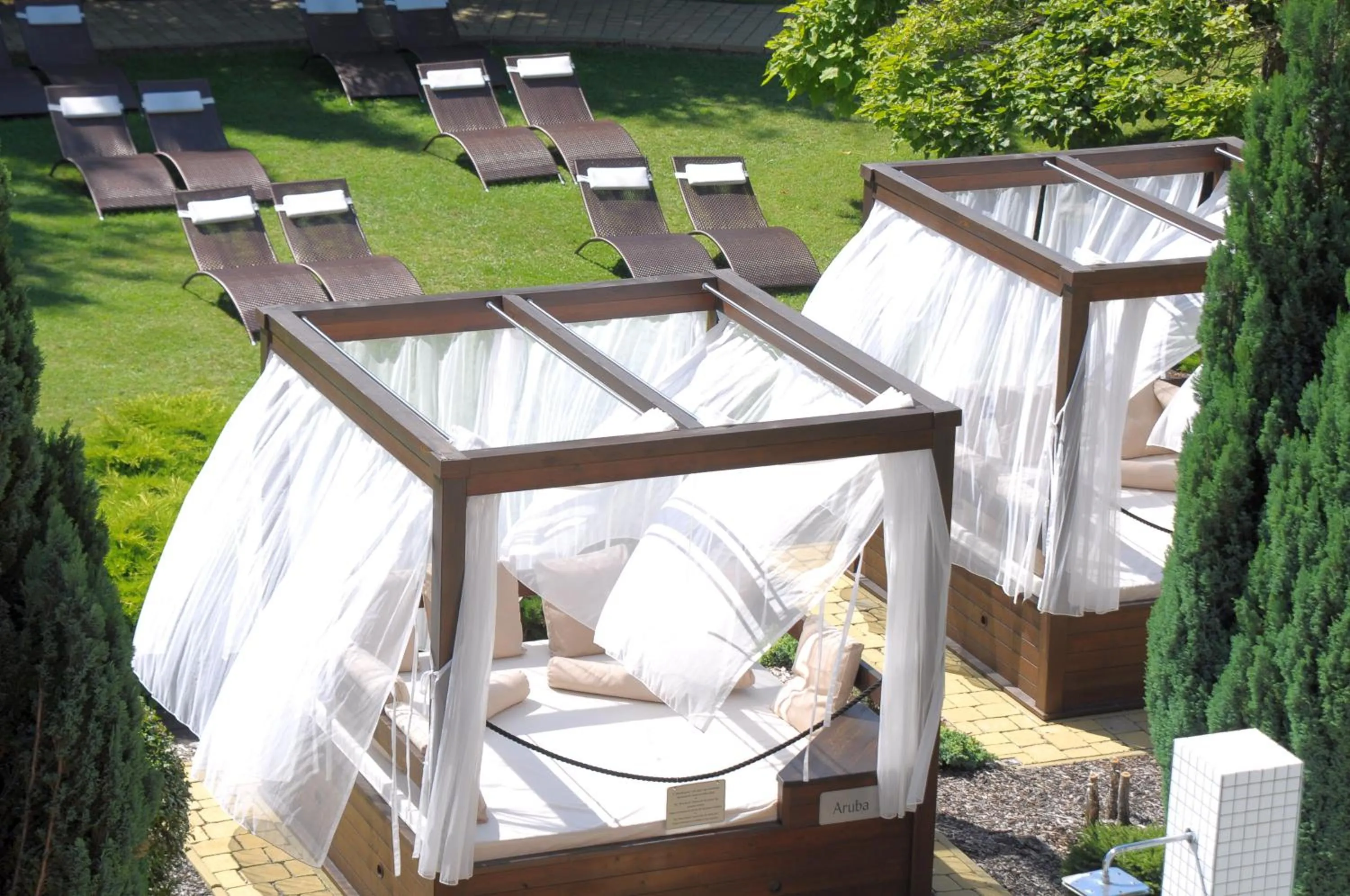 Garden in Belenus Thermalhotel superior