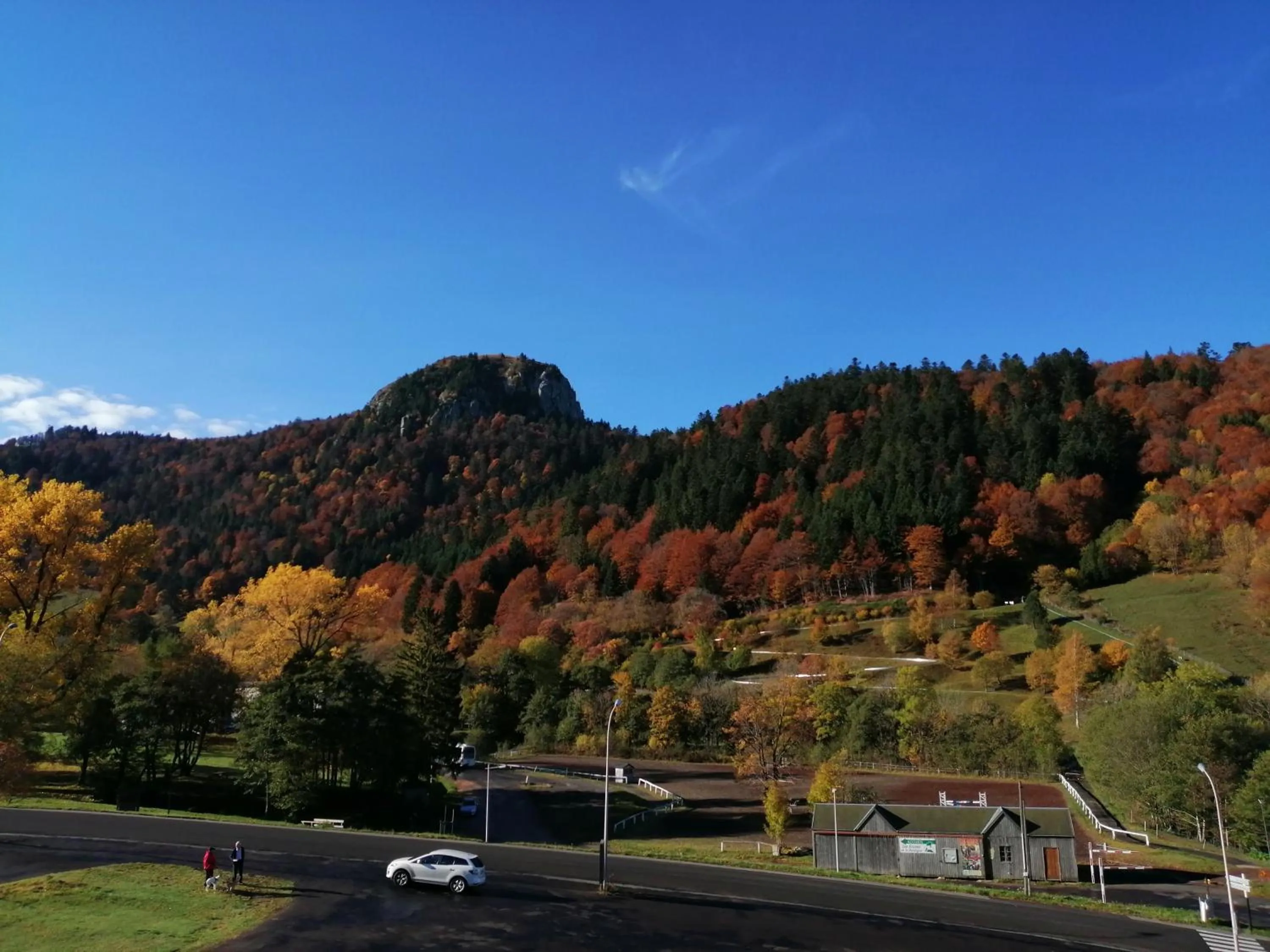 Natural landscape in Hôtel Les Mouflons