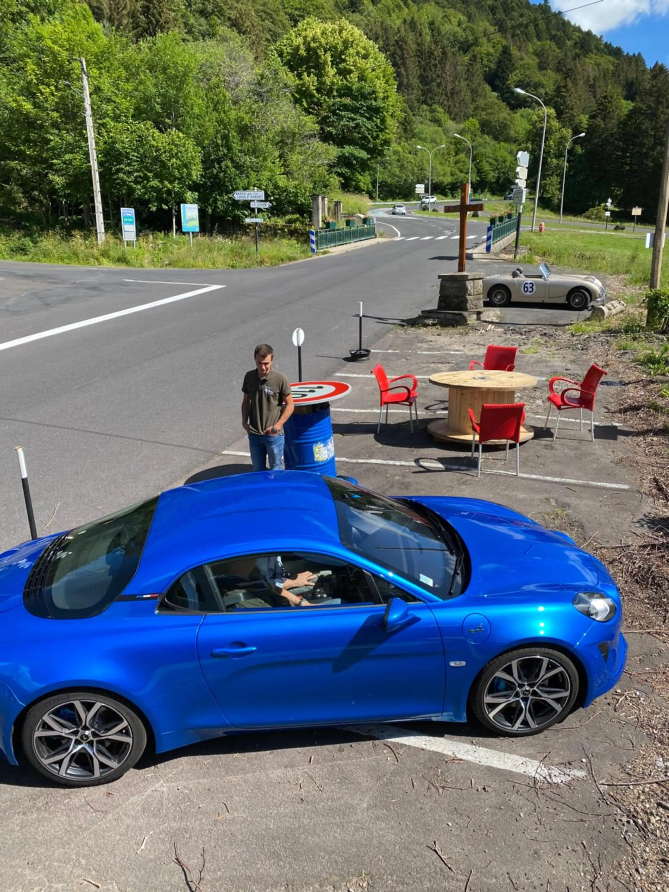 Natural landscape in Hôtel Les Mouflons