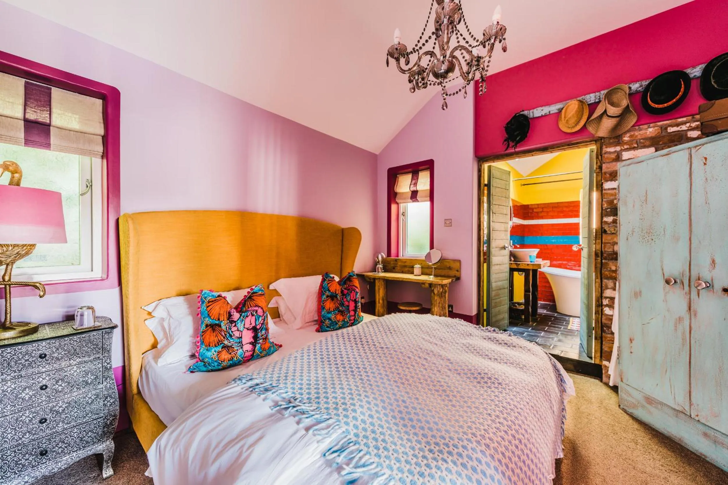 Bedroom, Bed in Lower Barns Boutique B&B